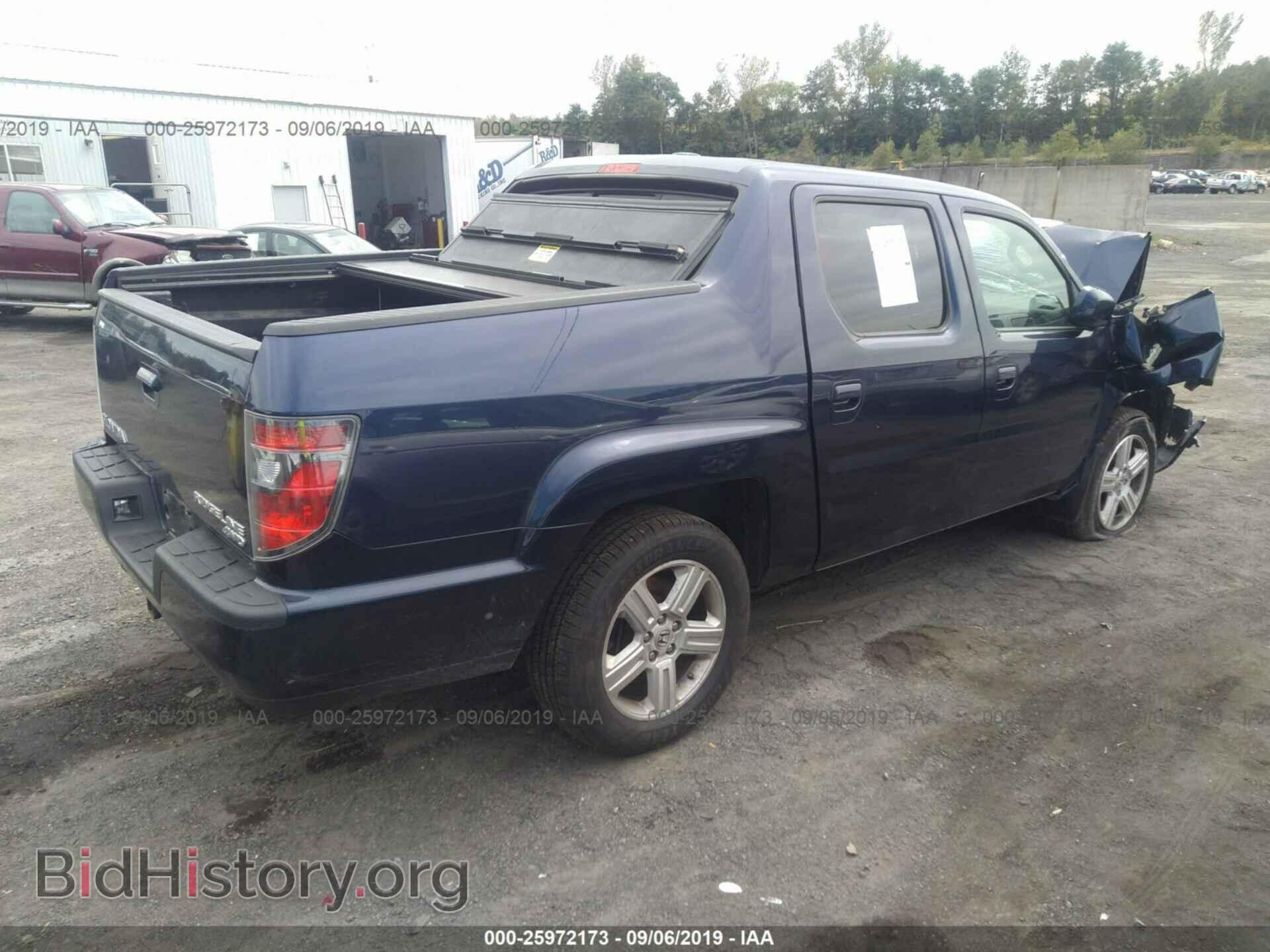 2013 HONDA RIDGELINE - VIN: 5FPYK1F51DB008421 - Фото 4
