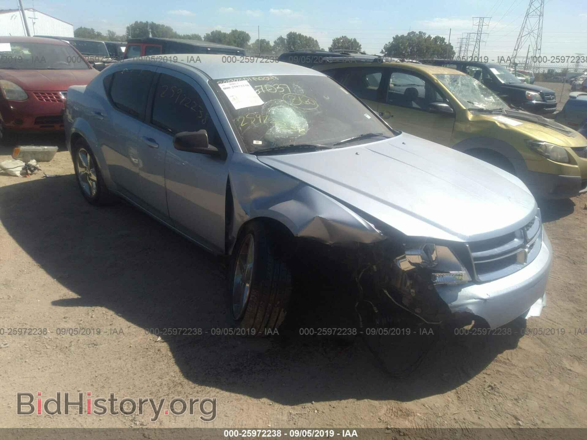 Photo 1C3CDZAB9DN667037 - DODGE AVENGER 2013