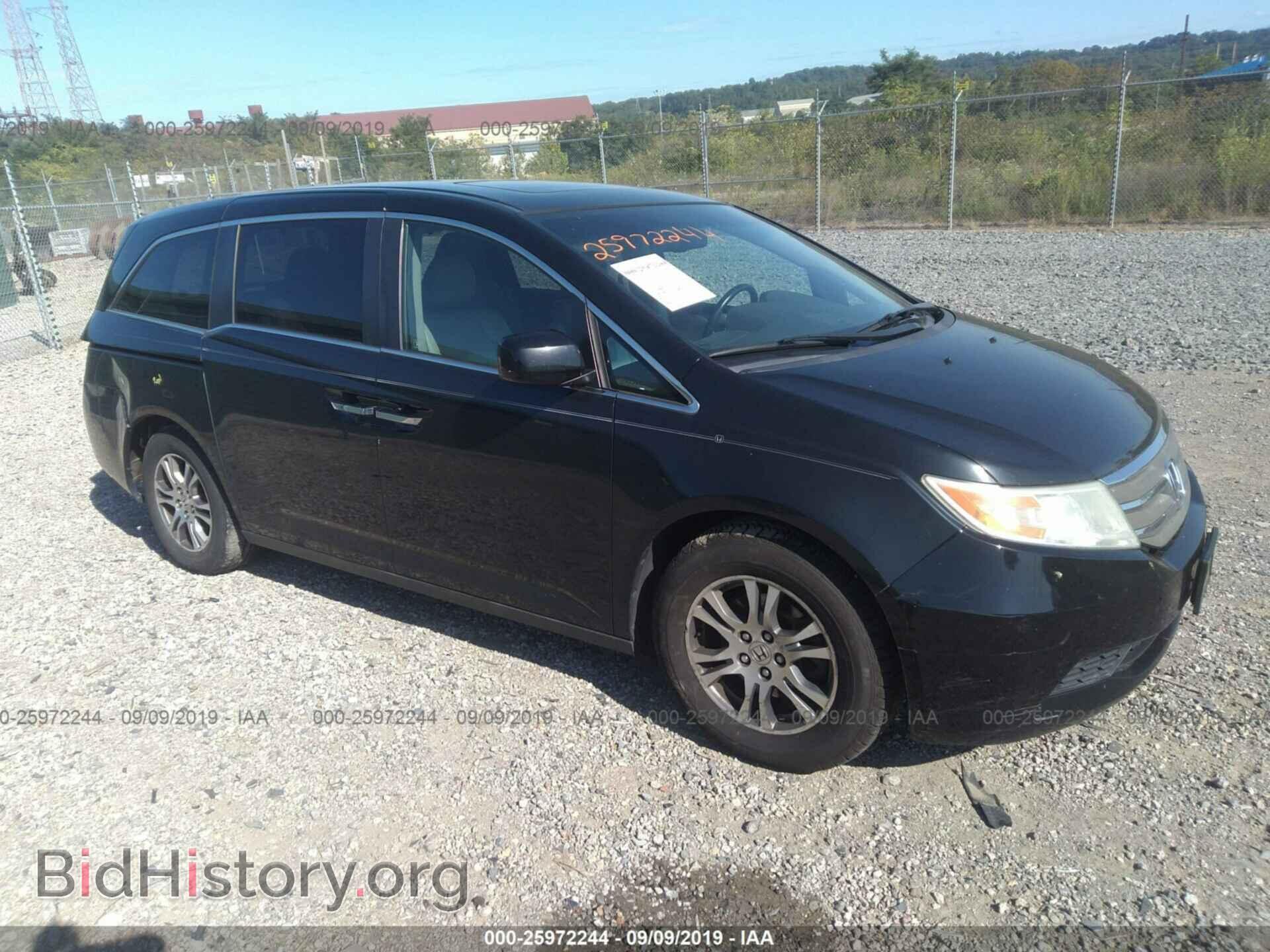 Фотография 5FNRL5H69BB049707 - HONDA ODYSSEY 2011