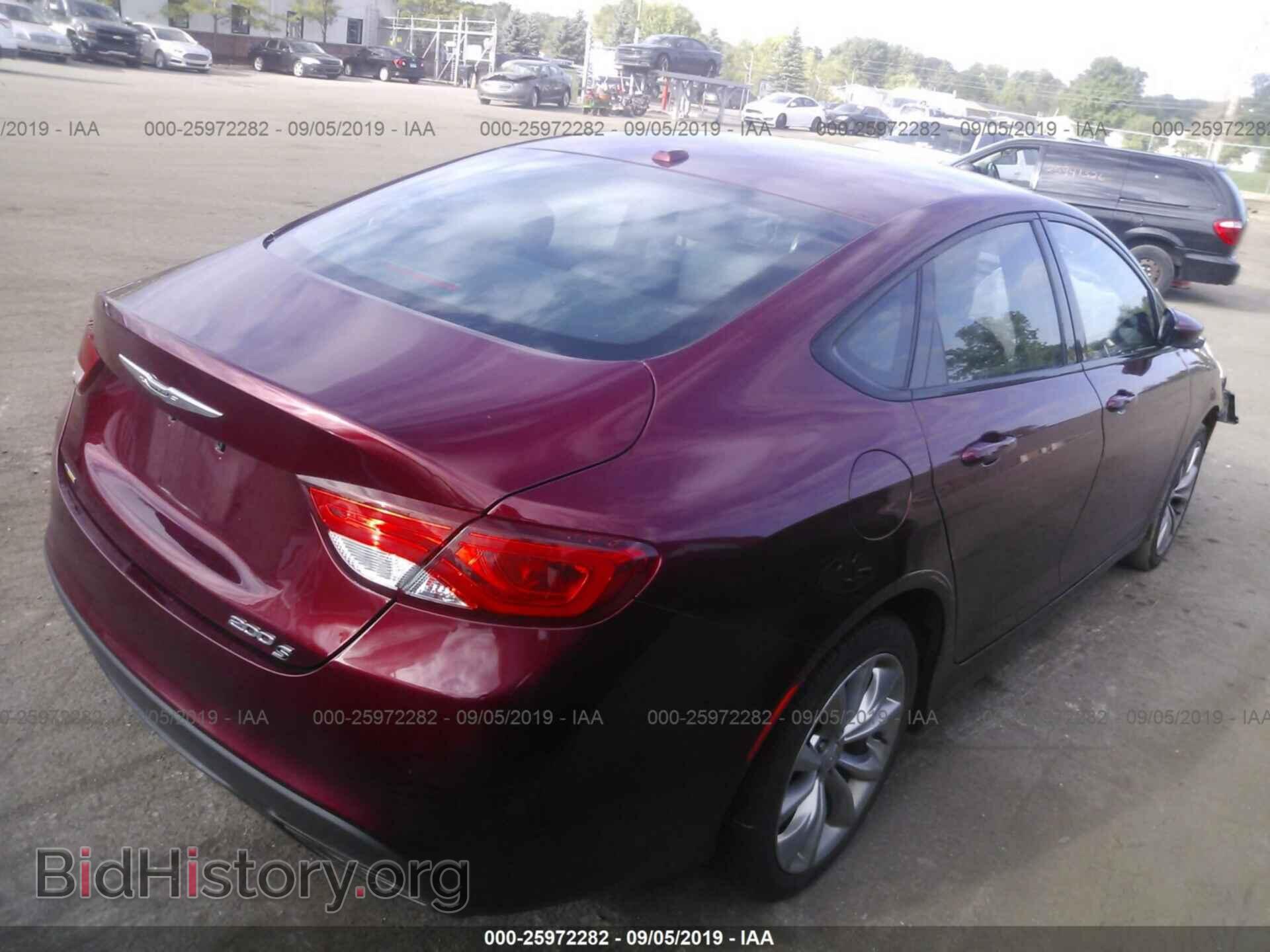 2015 CHRYSLER 200 - VIN: 1C3CCCBBXFN670322 - Photo 4