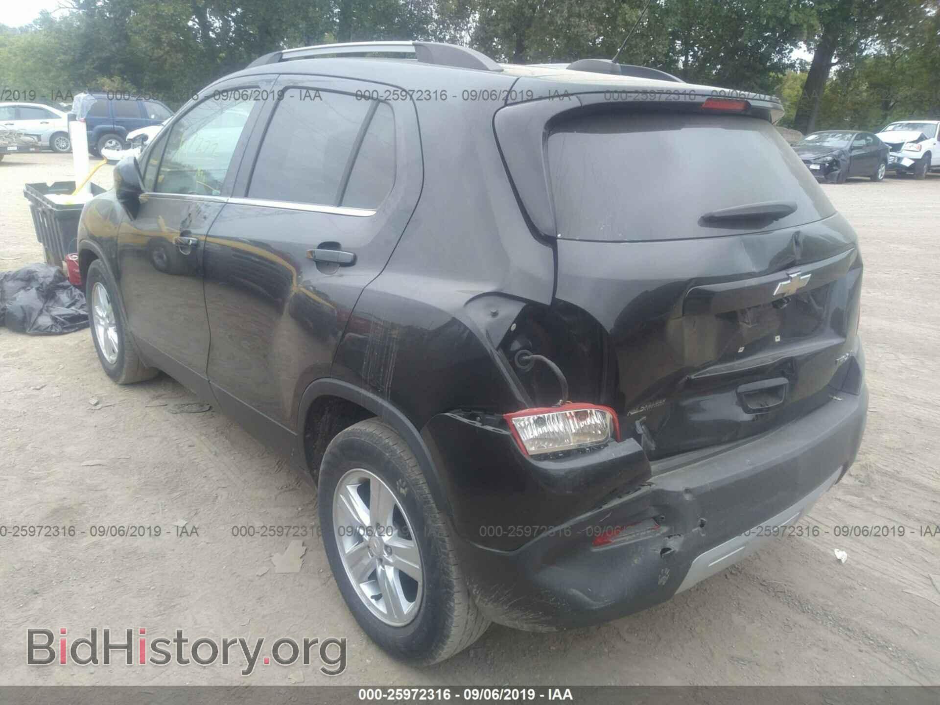 2015 CHEVROLET TRAX - VIN: KL7CJLSB9FB061612 - Фото 3