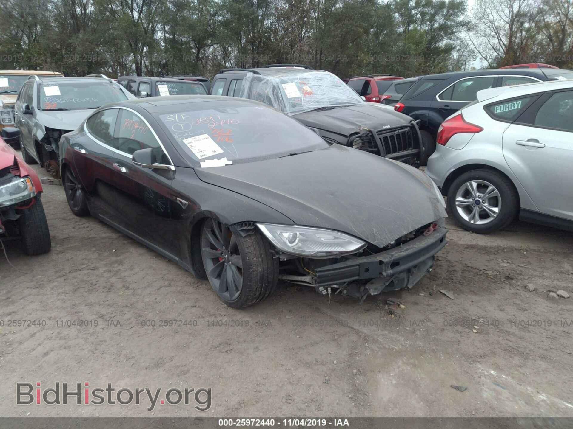 Photo 5YJSA1H24EFP62970 - TESLA MODEL S 2014