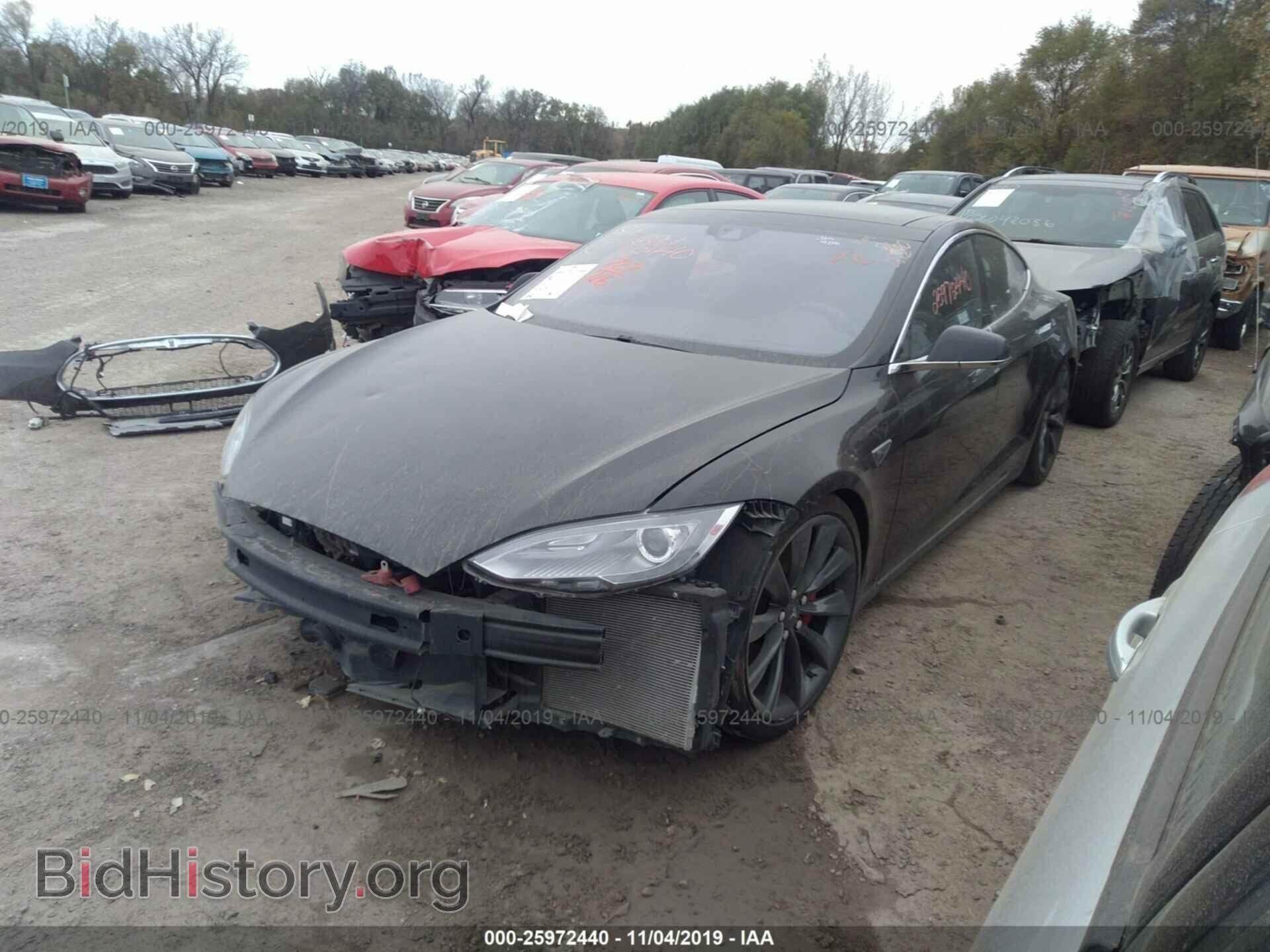 2014 TESLA MODEL S - VIN: 5YJSA1H24EFP62970 - Photo 2
