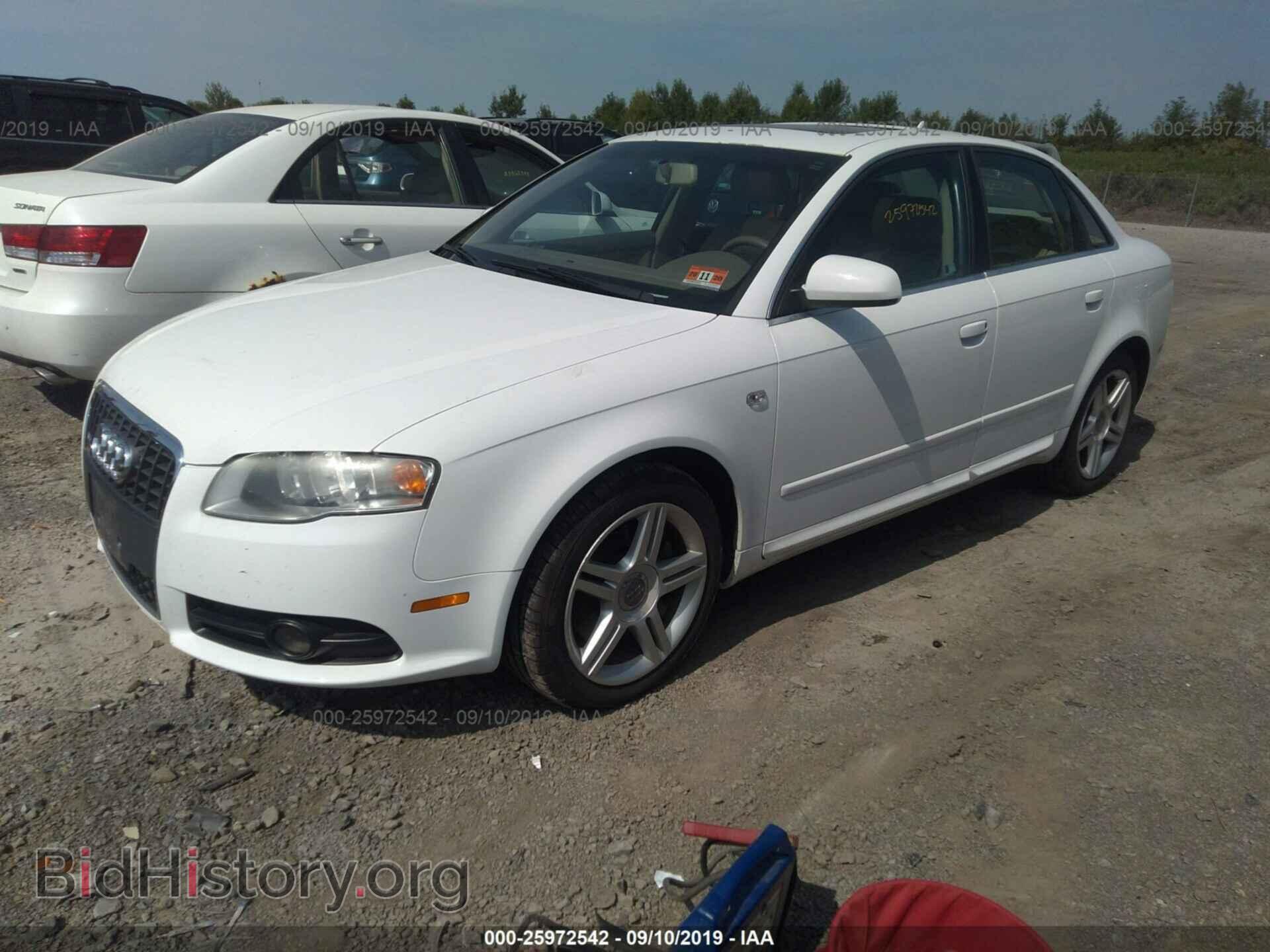 2008 AUDI A4 - VIN: WAUDF78E28A031214 - Фото 2