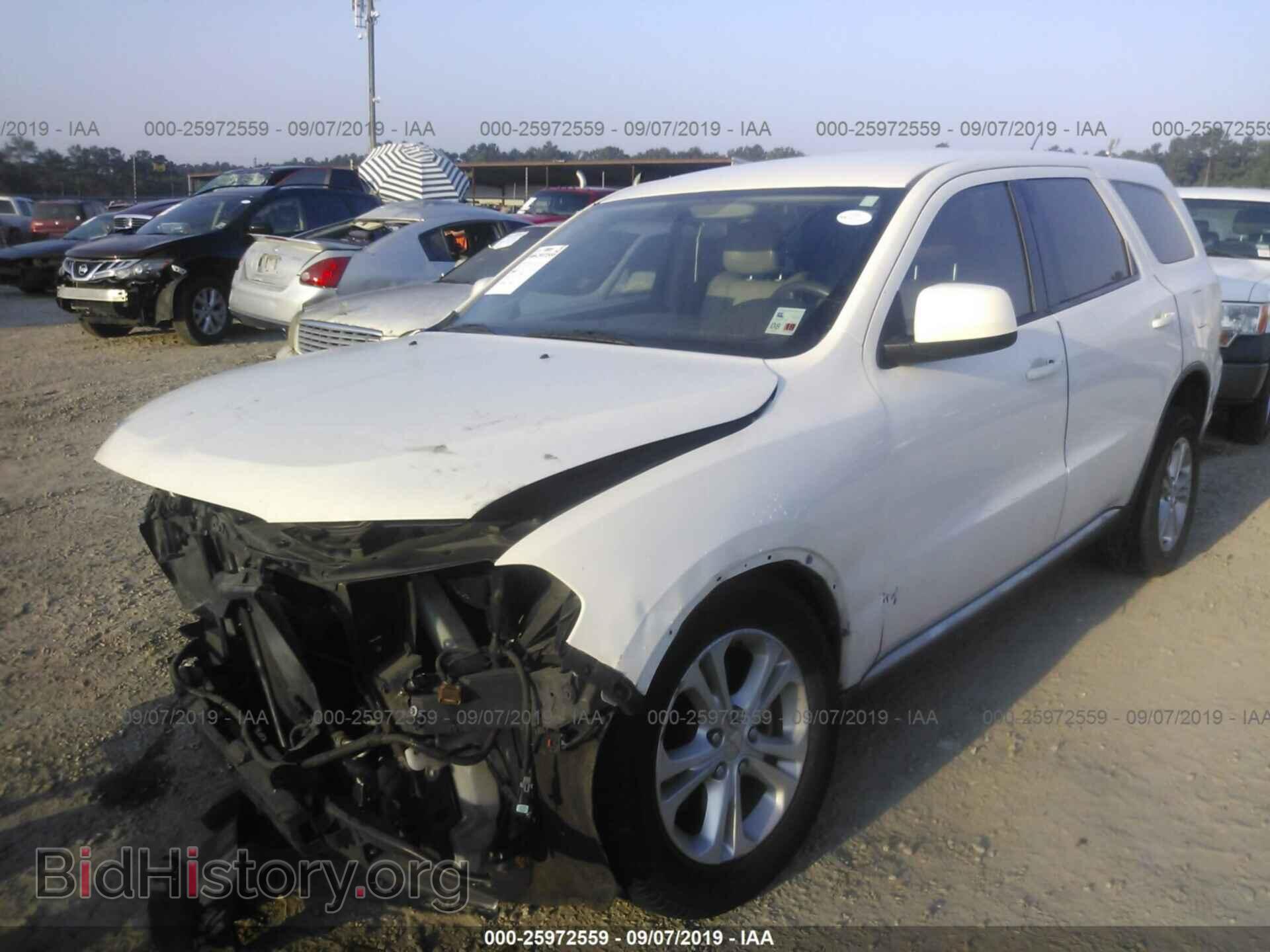 2012 DODGE DURANGO - VIN: 1C4RDHAG2CC130239 - Photo 2