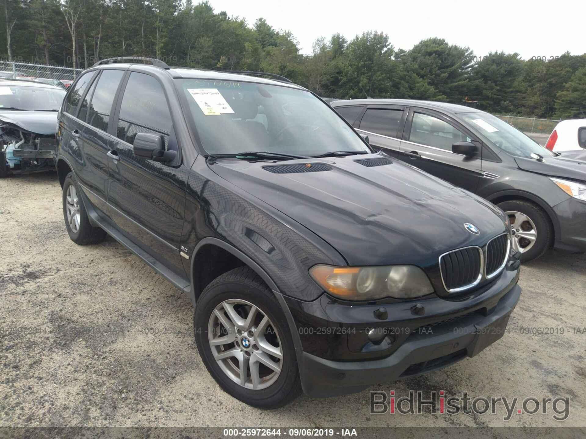 Photo 5UXFA13564LU34592 - BMW X5 2004