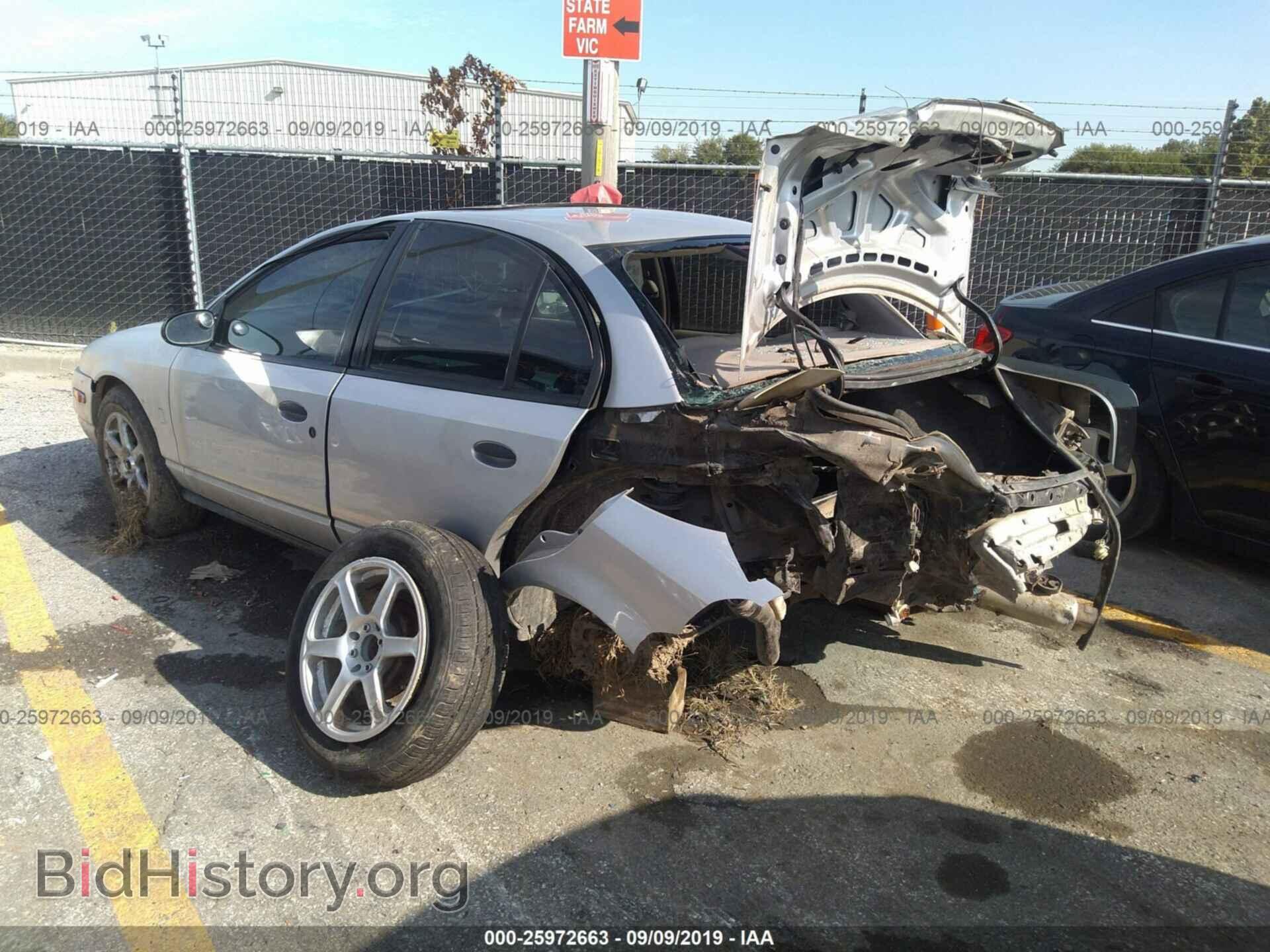 2002 SATURN SL - VIN: 1G8ZF52872Z269692 - Фото 3