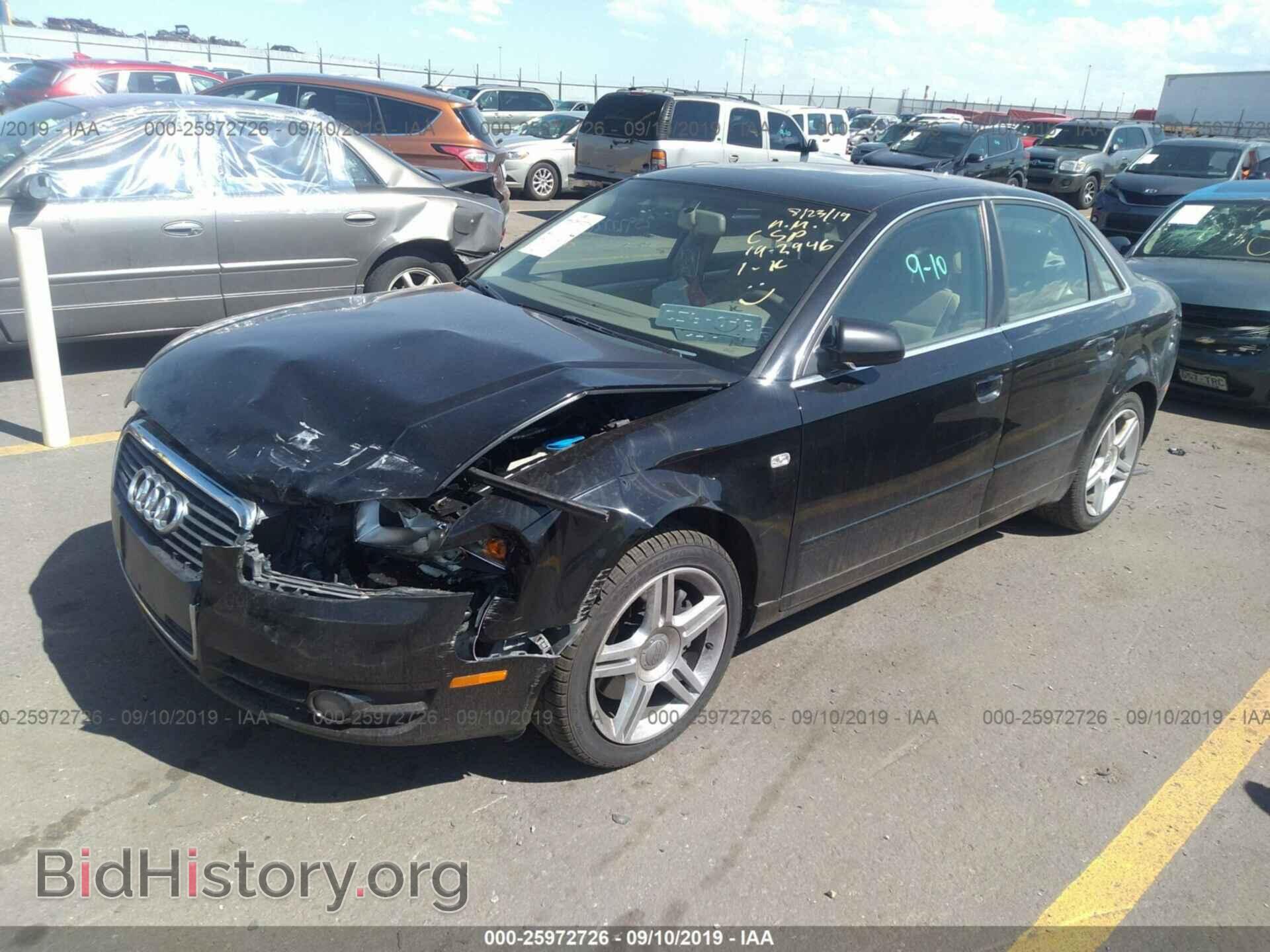 2007 AUDI A4 - VIN: WAUDF78E97A131972 - Фото 2