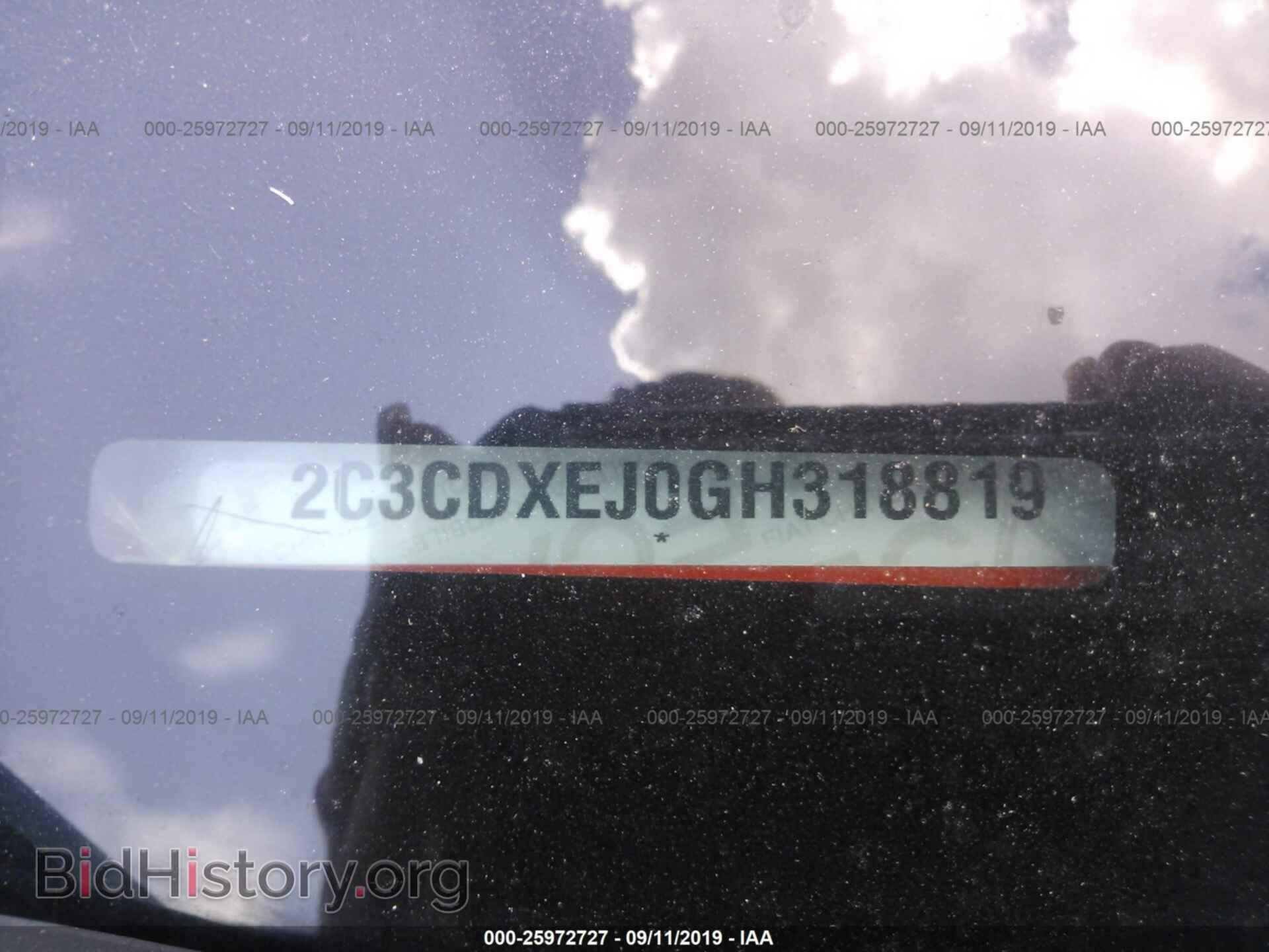 2016 DODGE CHARGER - VIN: 2C3CDXEJ0GH318819 - Фото 9