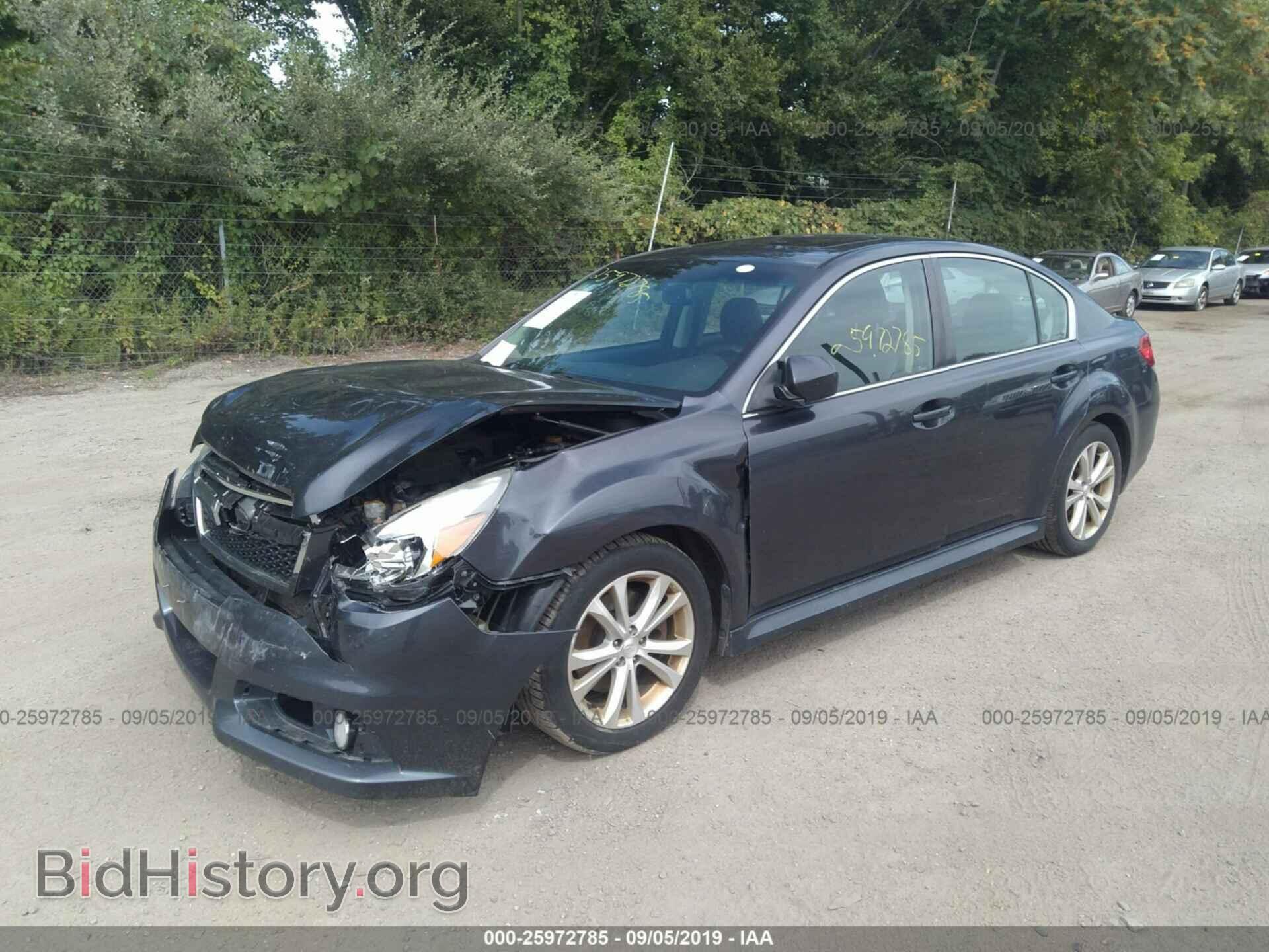 2013 SUBARU LEGACY - VIN: 4S3BMDL68D2012394 - Фото 2