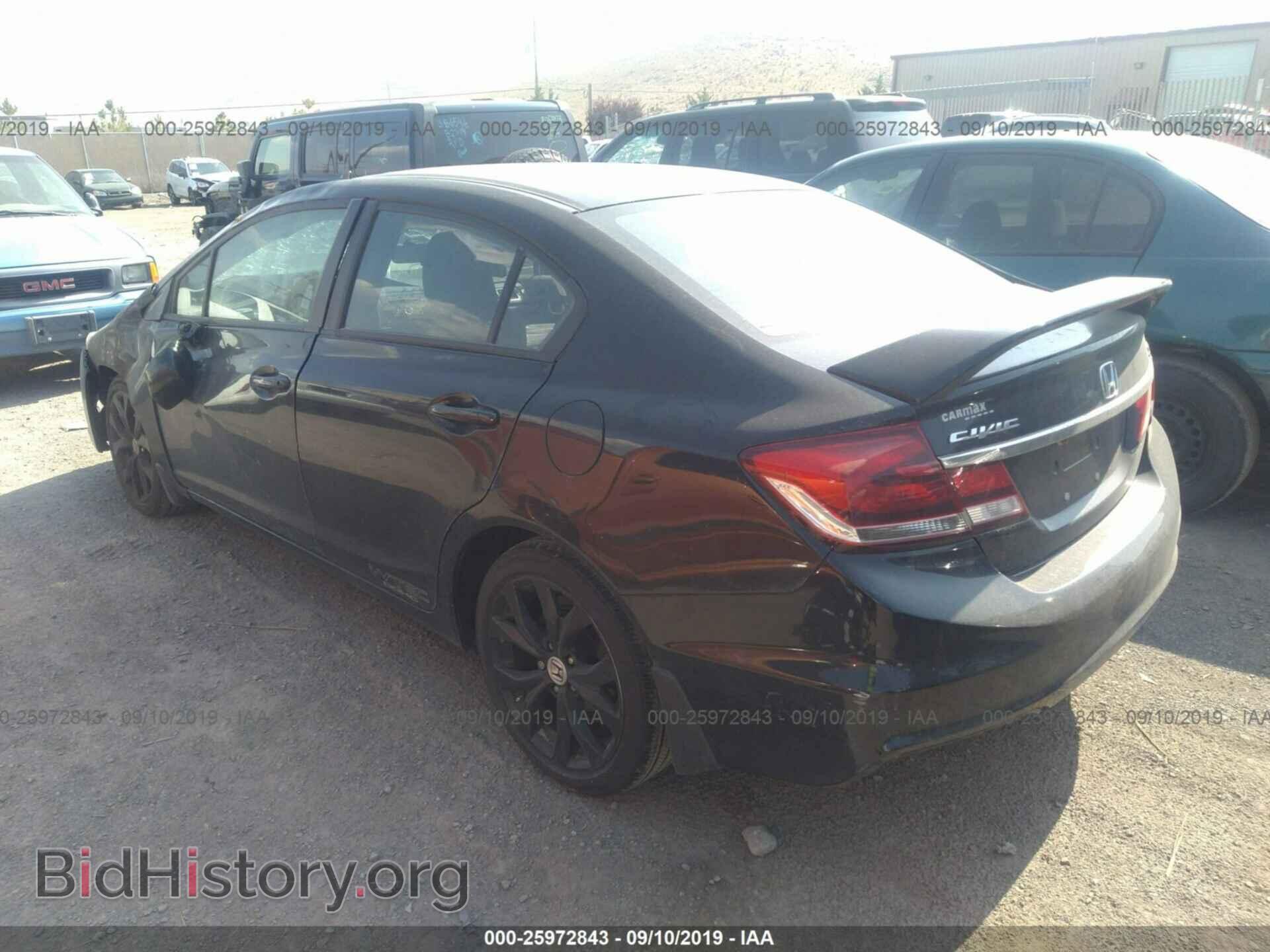 2013 HONDA CIVIC - VIN: 2HGFB6E53DH702232 - Фото 3