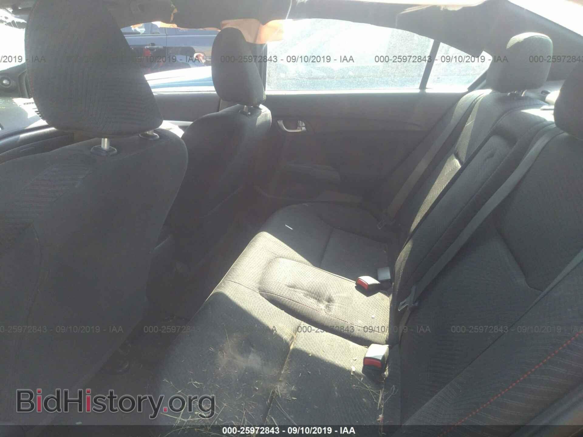 2013 HONDA CIVIC - VIN: 2HGFB6E53DH702232 - Фото 8