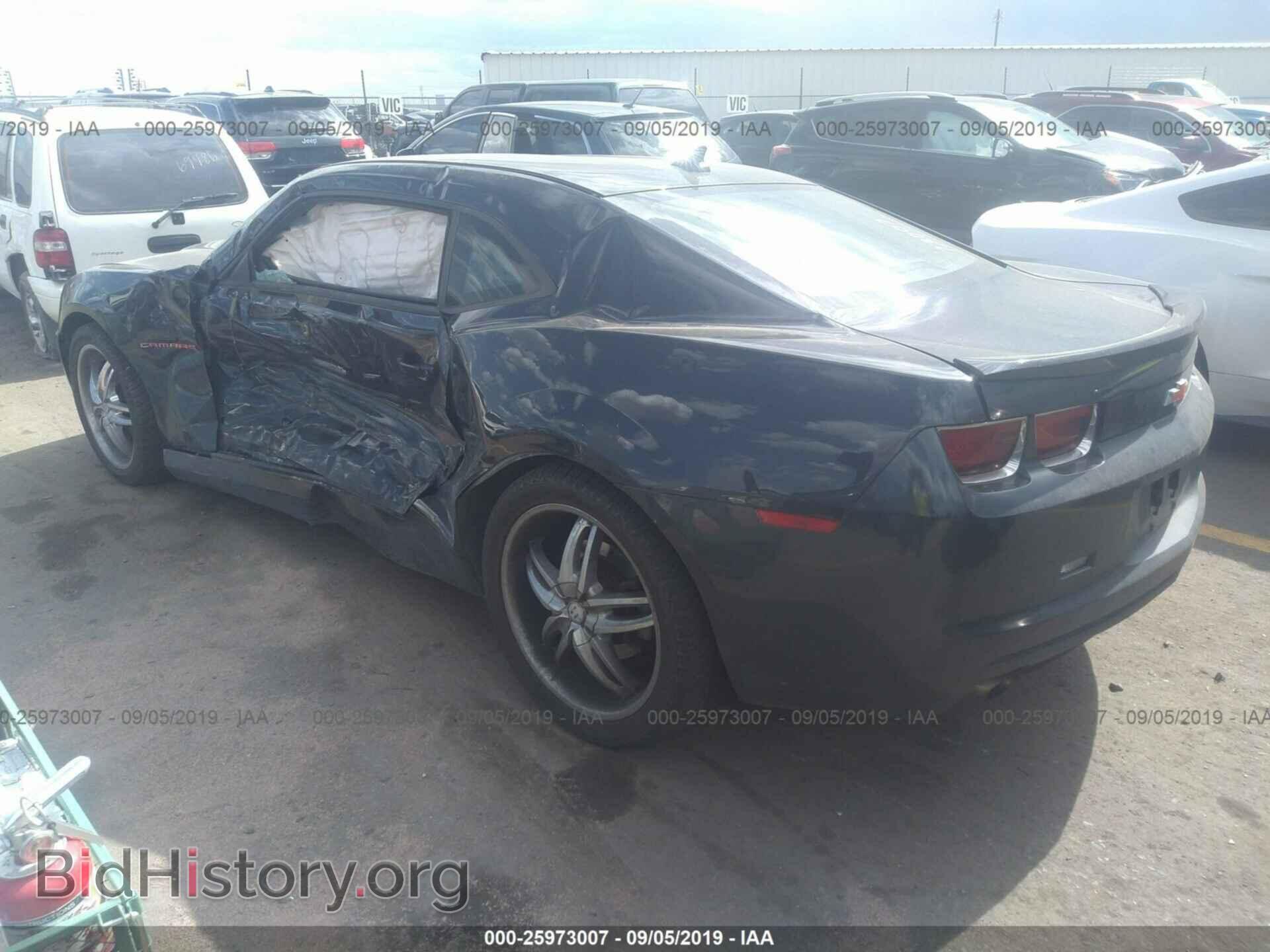 2013 CHEVROLET CAMARO - VIN: 2G1FA1E39D9216725 - Фото 3
