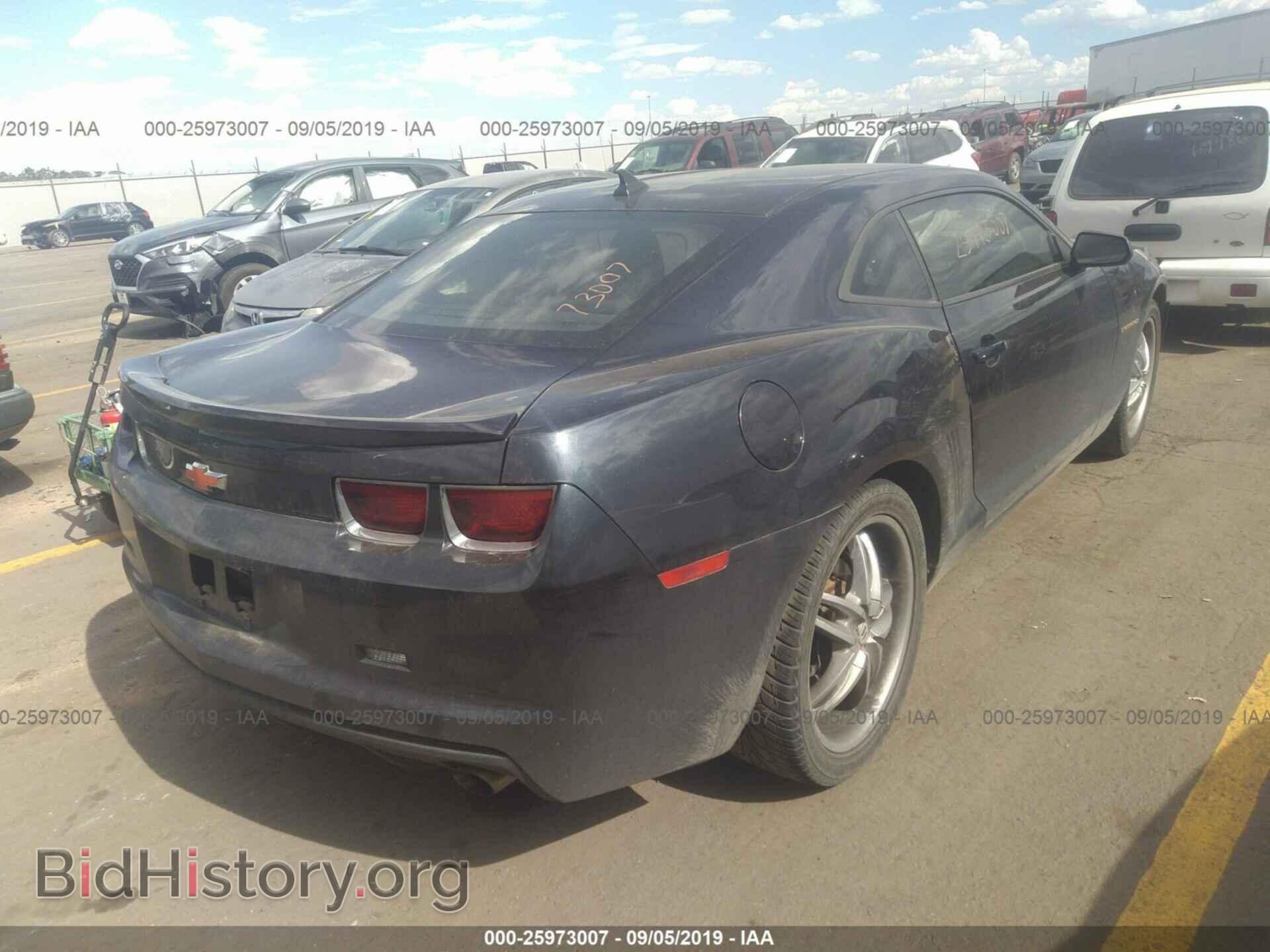 2013 CHEVROLET CAMARO - VIN: 2G1FA1E39D9216725 - Фото 4