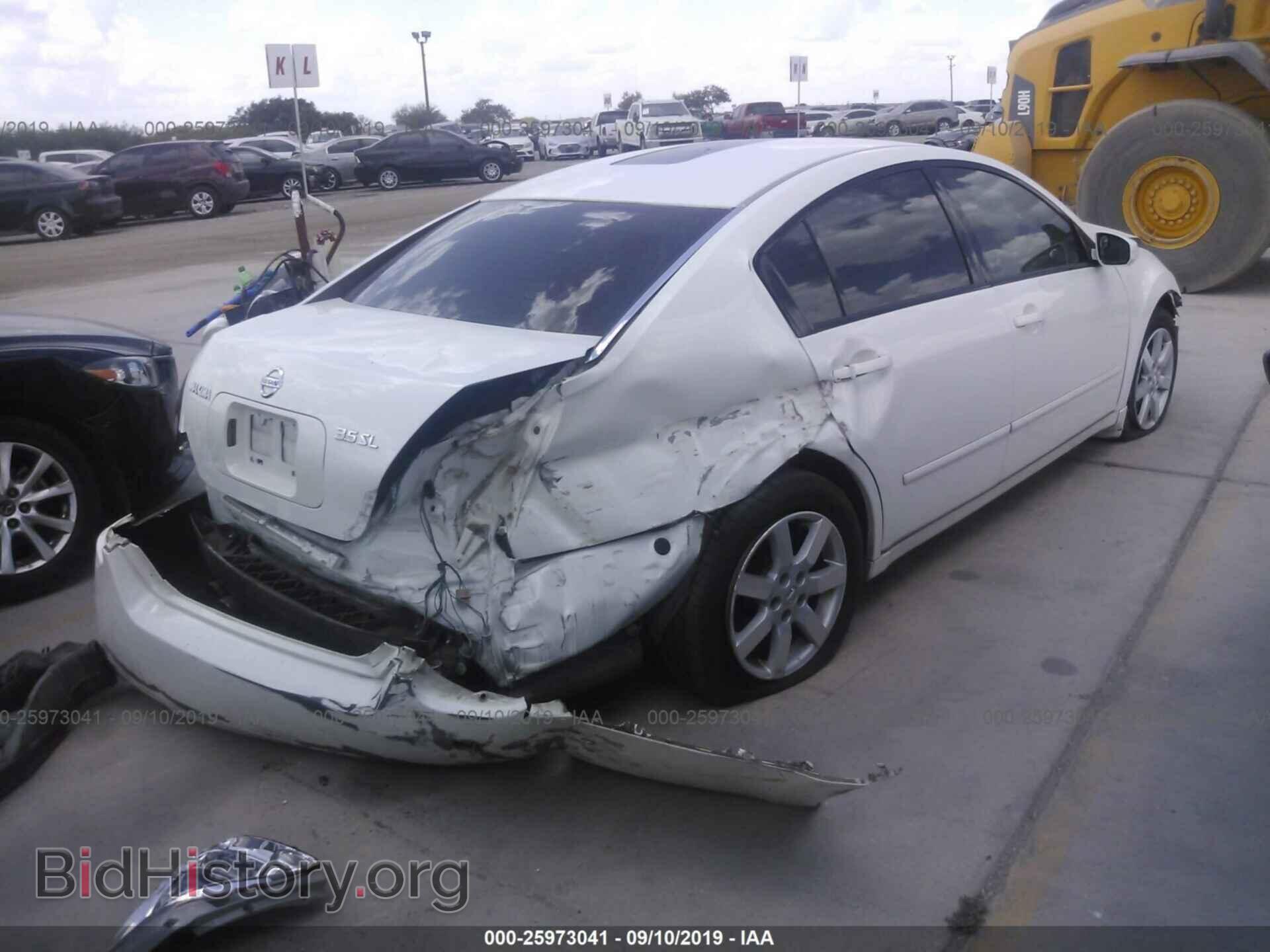 2006 NISSAN MAXIMA - VIN: 1N4BA41E36C826149 - Фото 4