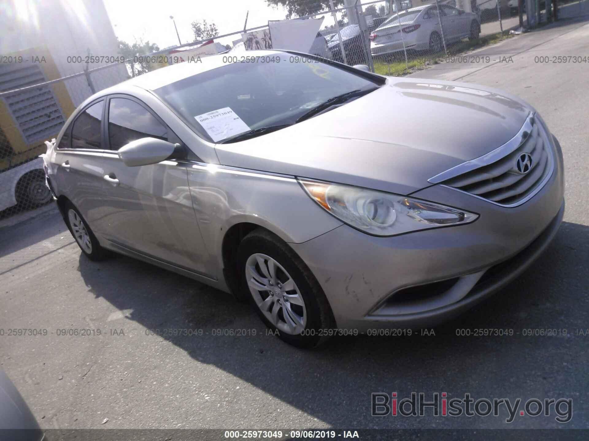 Photo 5NPEB4AC8BH173206 - HYUNDAI SONATA 2011