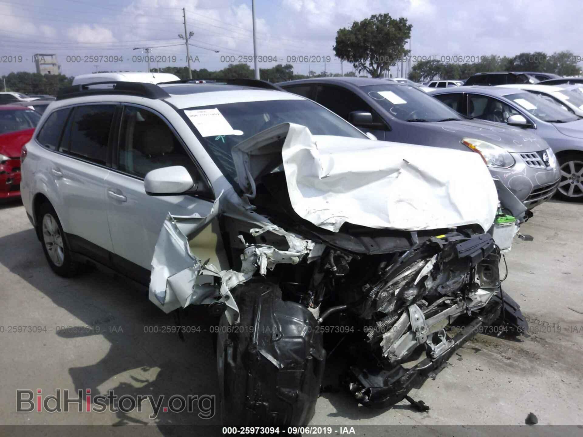 Фотография 4S4BRBKC0C3204314 - SUBARU OUTBACK 2012