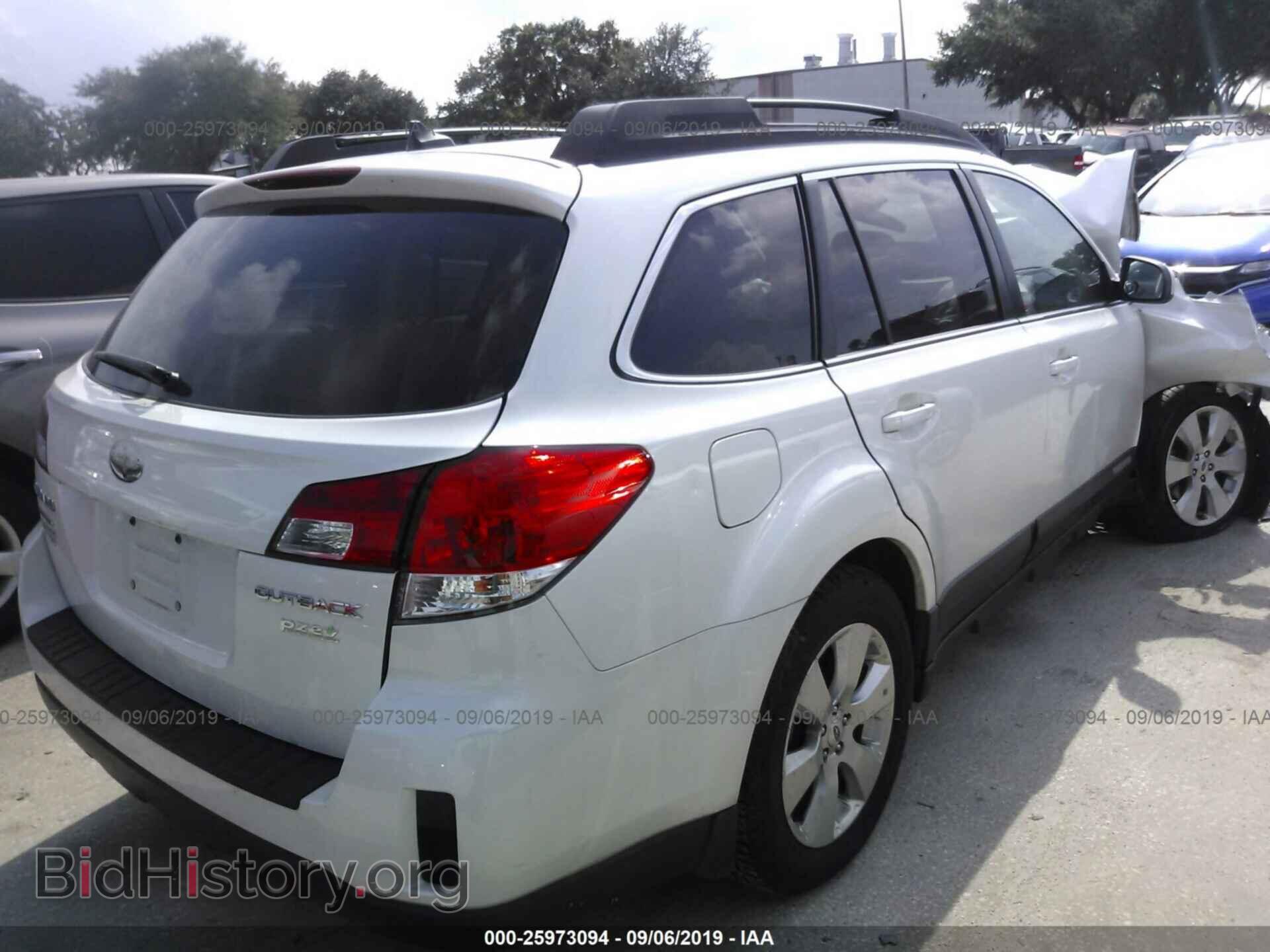 2012 SUBARU OUTBACK - VIN: 4S4BRBKC0C3204314 - Фото 4