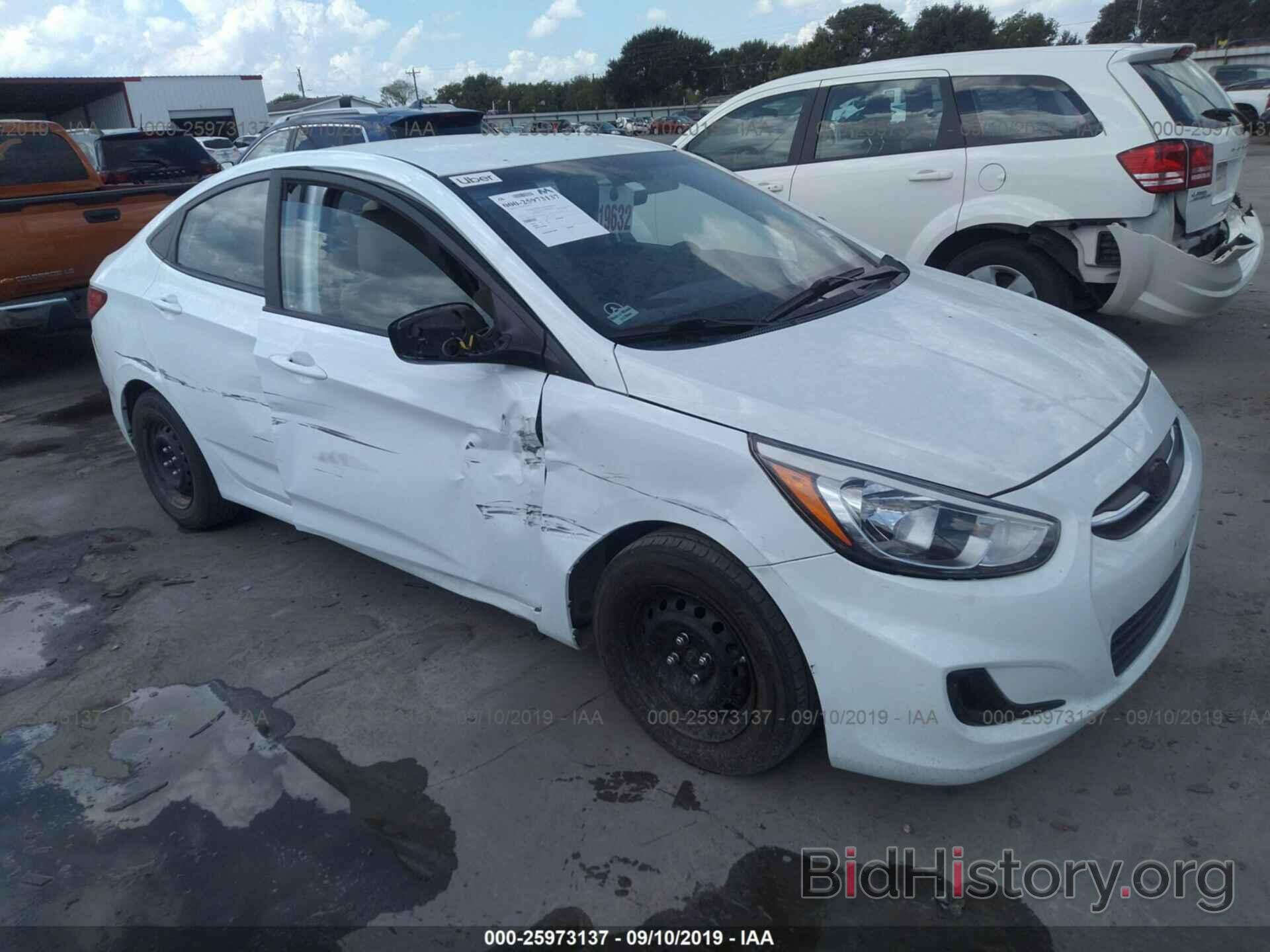 Photo KMHCT4AEXFU927803 - HYUNDAI ACCENT 2015