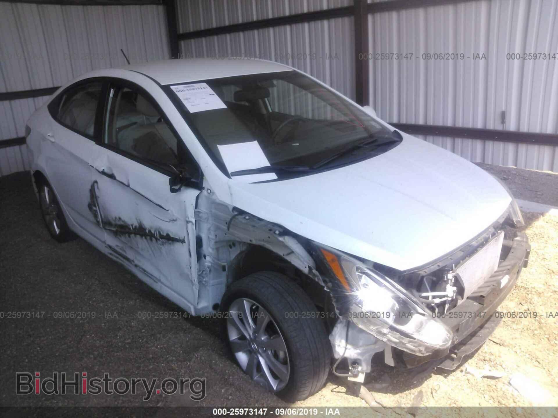 Фотография KMHCU4AEXDU310007 - HYUNDAI ACCENT 2013