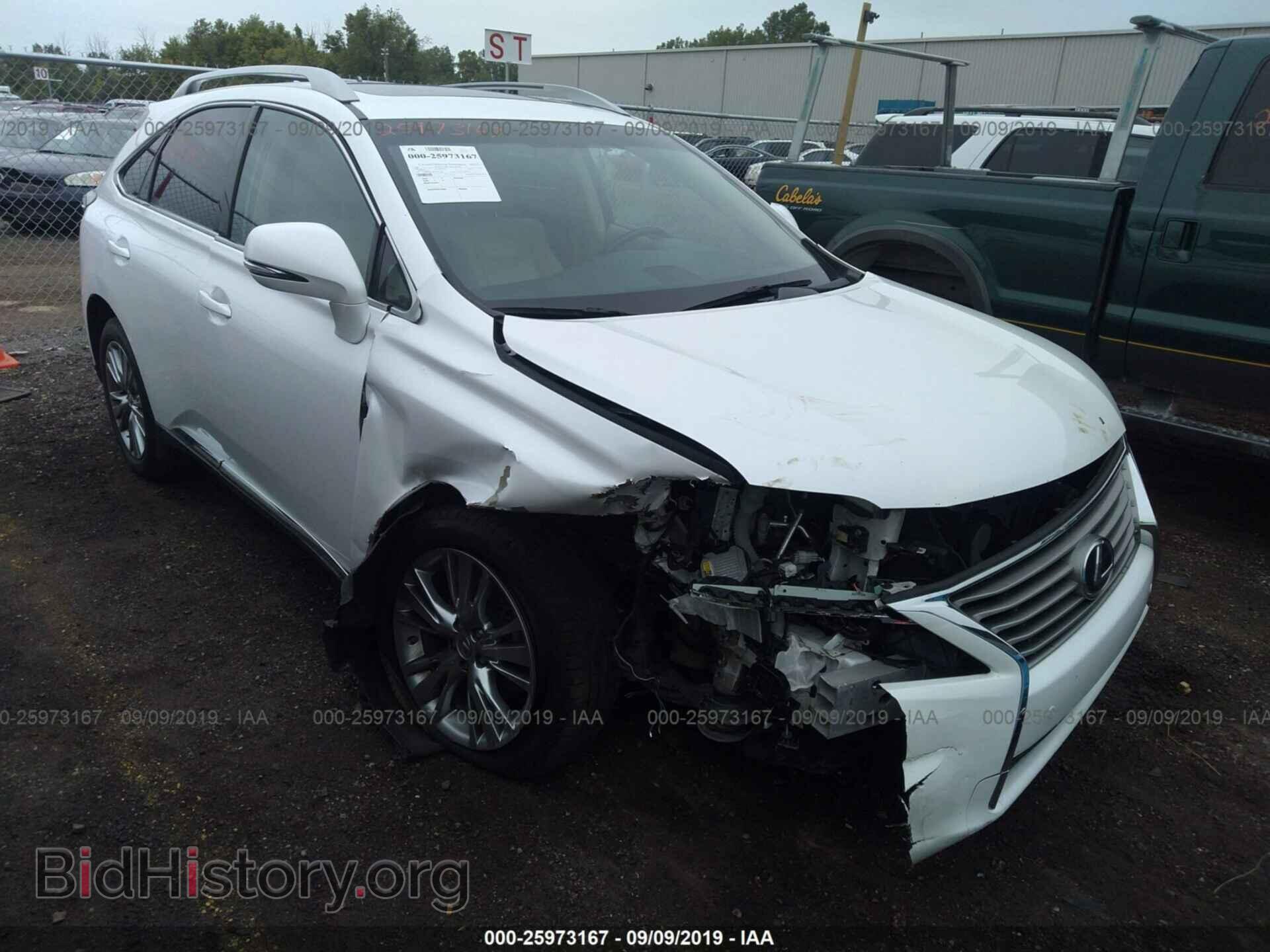 Photo 2T2BK1BA6EC237261 - LEXUS RX 2014