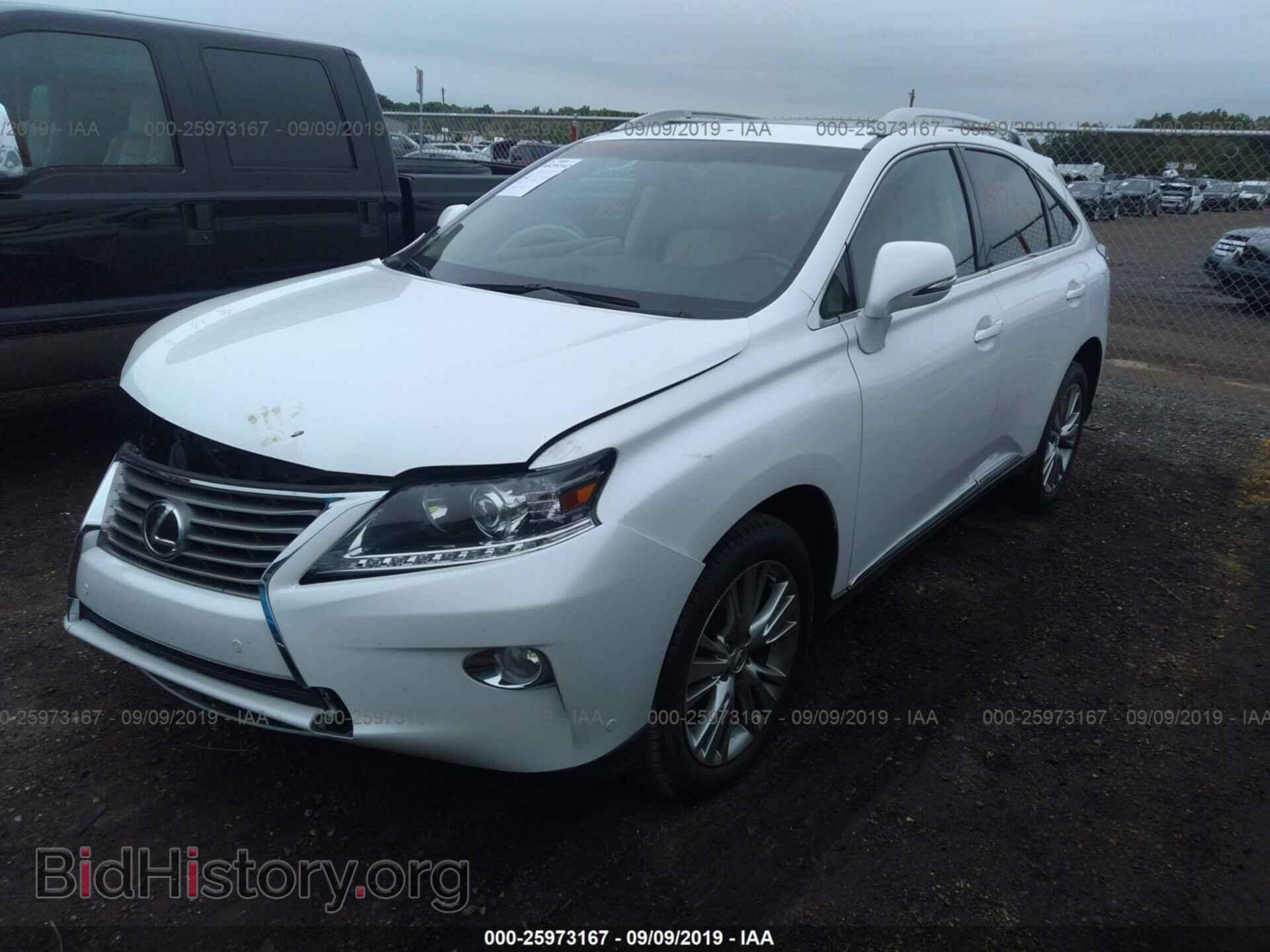 2014 LEXUS RX - VIN: 2T2BK1BA6EC237261 - Фото 2