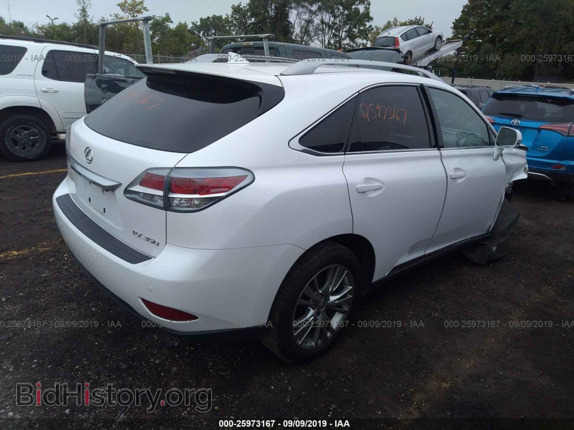 2014 LEXUS RX - VIN: 2T2BK1BA6EC237261 - Фото 4