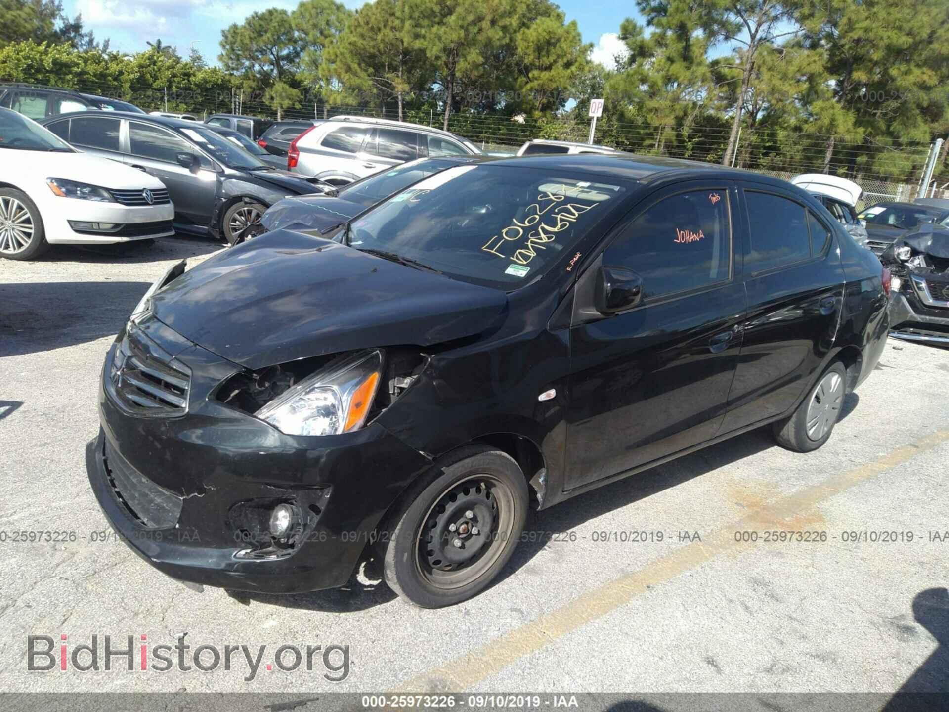 2017 MITSUBISHI MIRAGE - VIN: ML32F3FJ6HHF06282 - Фото 2