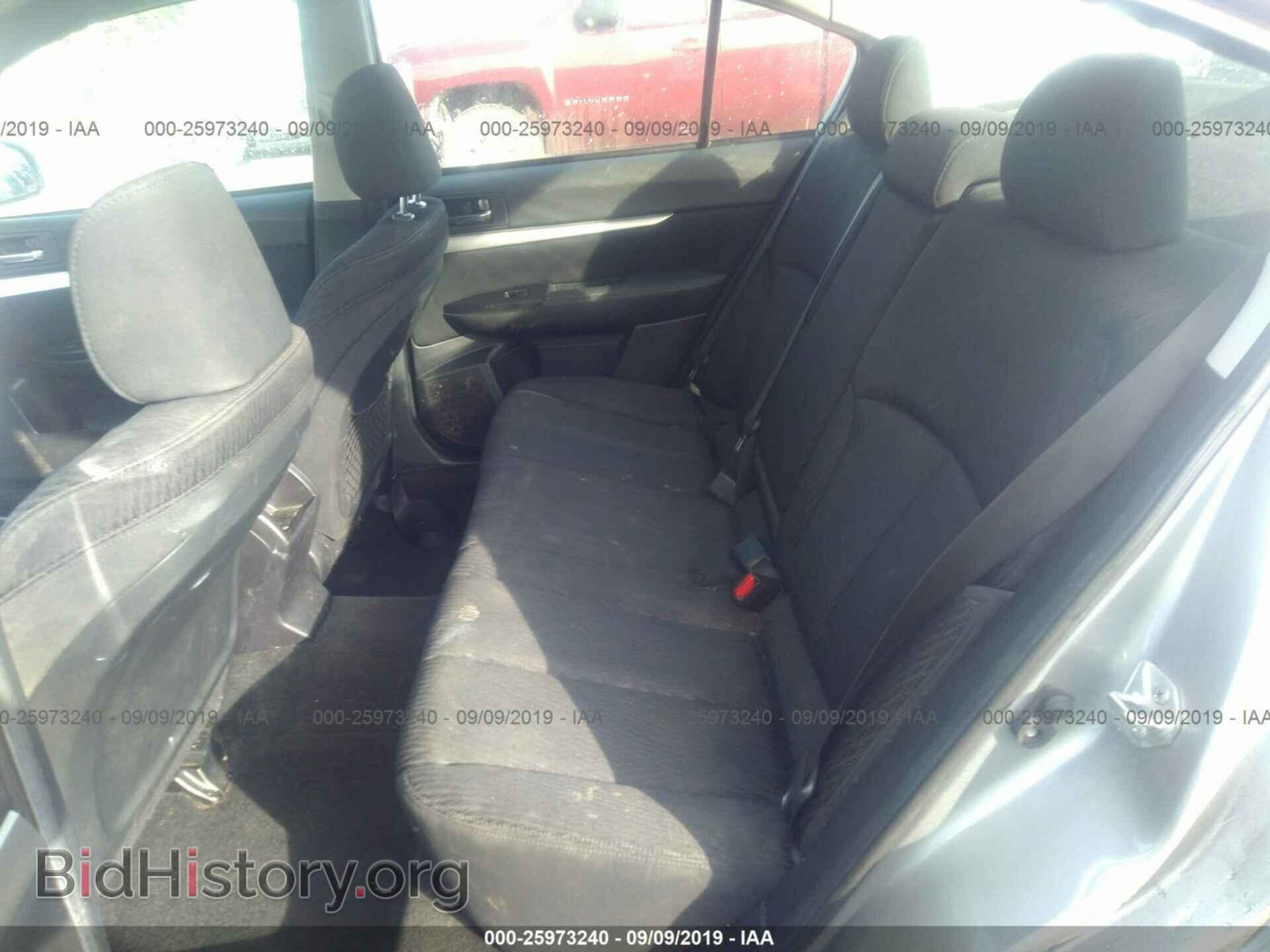 2011 SUBARU LEGACY - VIN: 4S3BMBC61B3222976 - Фото 8
