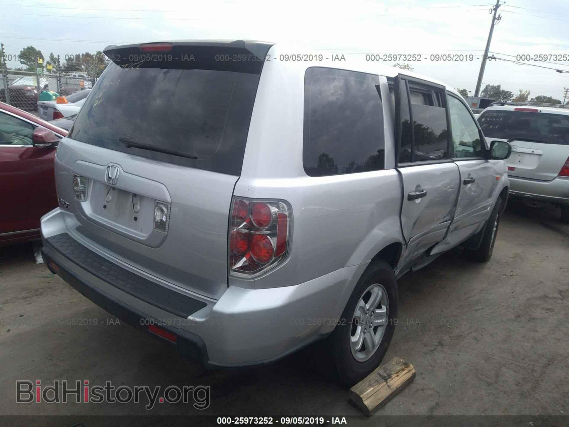 2006 HONDA PILOT - VIN: 5FNYF28186B024907 - Фото 4
