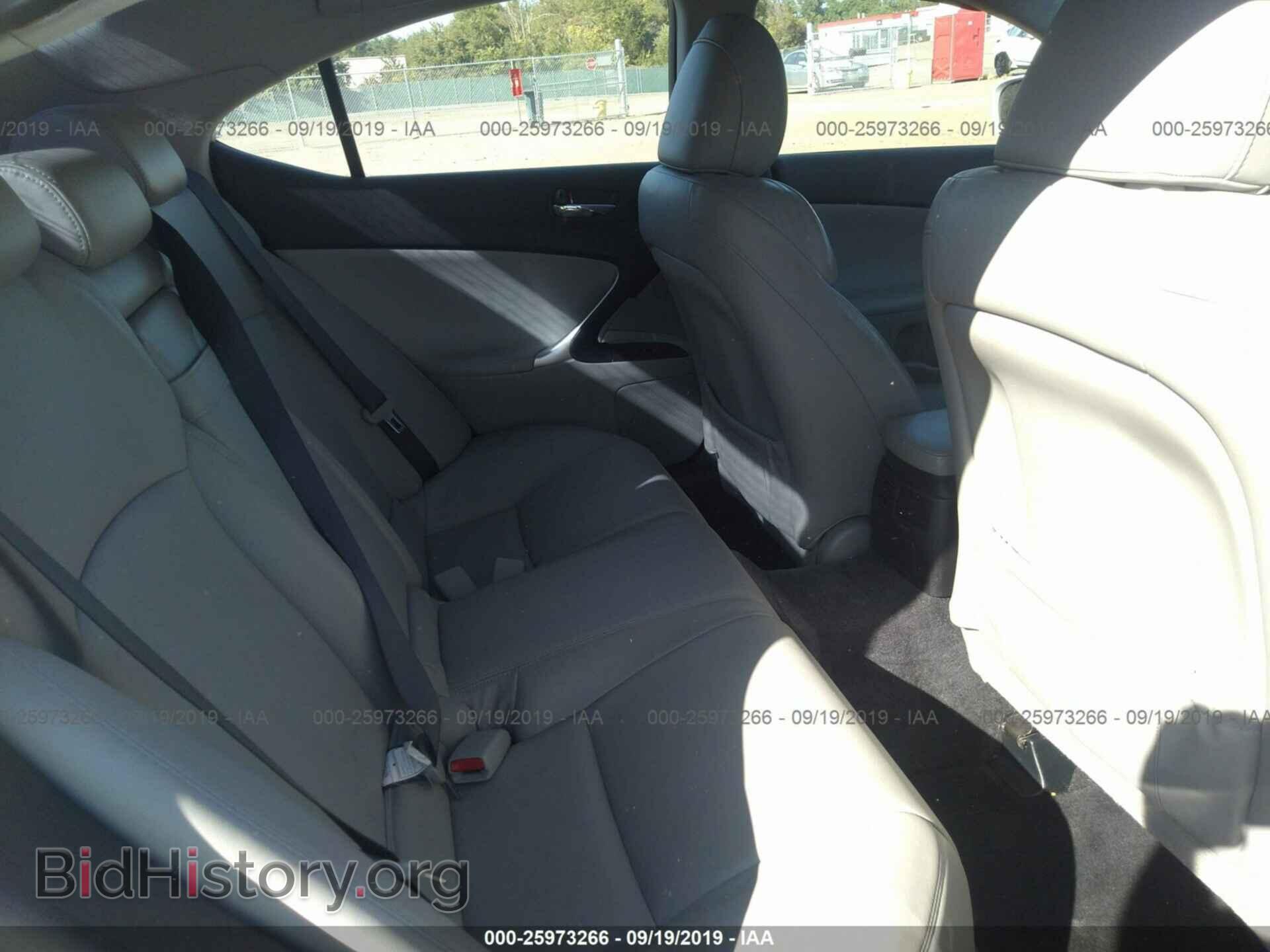 2008 LEXUS IS - VIN: JTHCK262285018802 - Фото 8