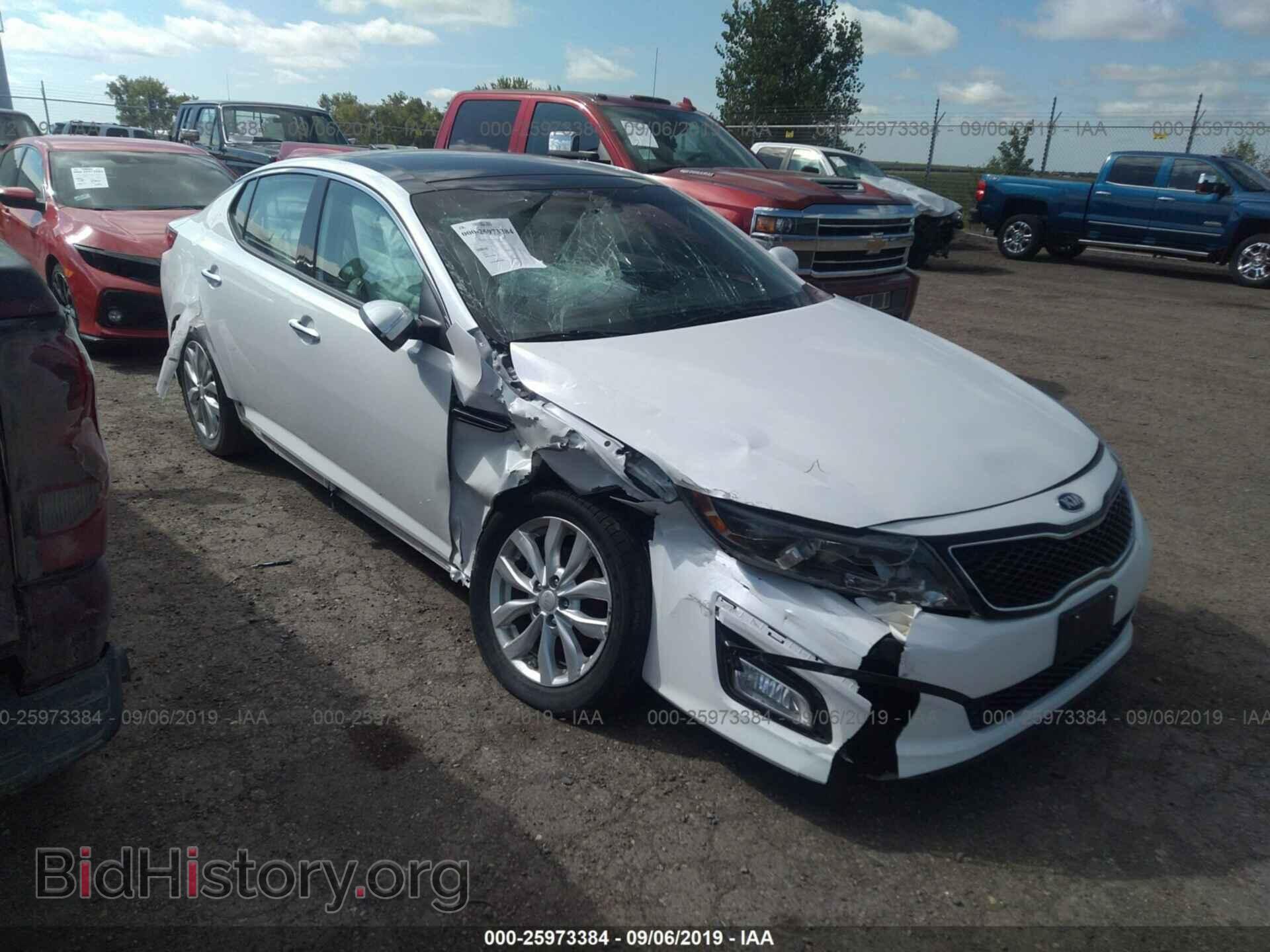 Фотография 5XXGN4A76FG430593 - KIA OPTIMA 2015