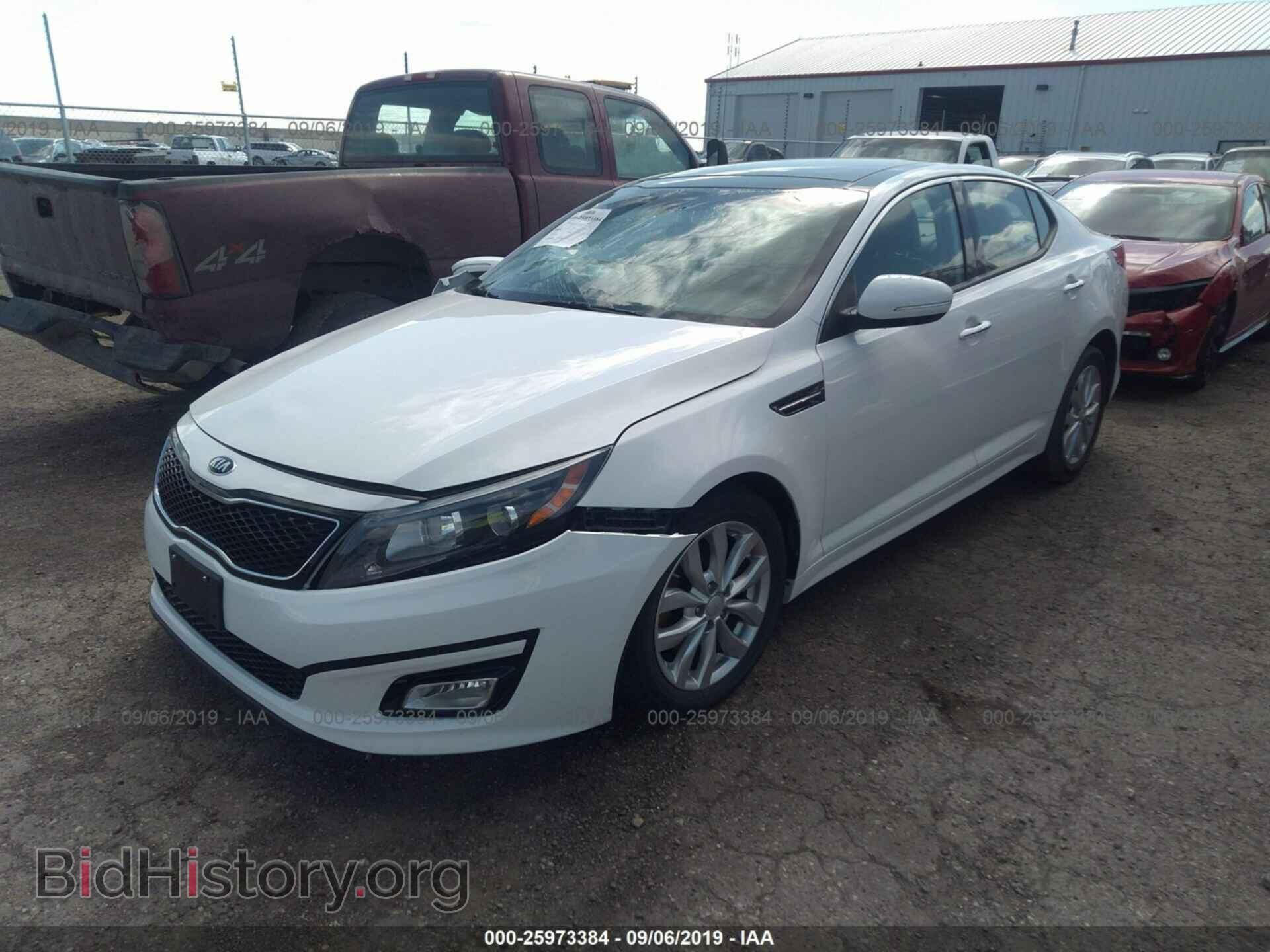 2015 KIA OPTIMA - VIN: 5XXGN4A76FG430593 - Фото 2