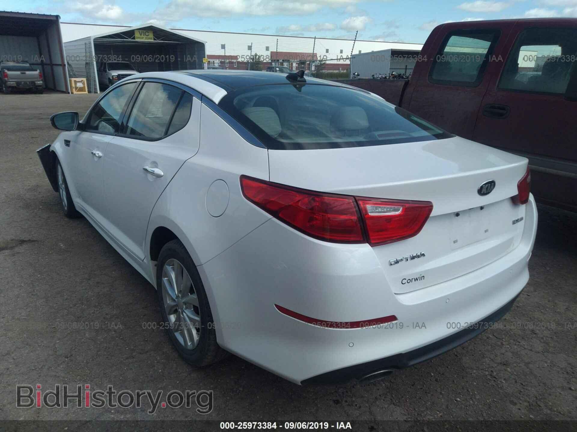 2015 KIA OPTIMA - VIN: 5XXGN4A76FG430593 - Фото 3