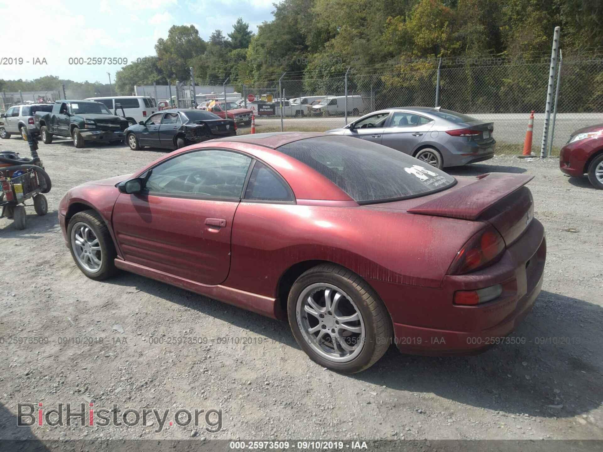 2002 MITSUBISHI ECLIPSE - VIN: 4A3AC84H62E102383 - Photo 3
