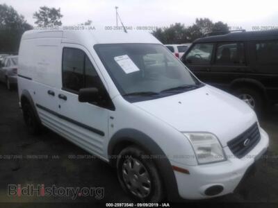2012 Ford TRANSIT CONNECT XLT, желтый — VIN NM0LS7DN7CT101400, IAAI