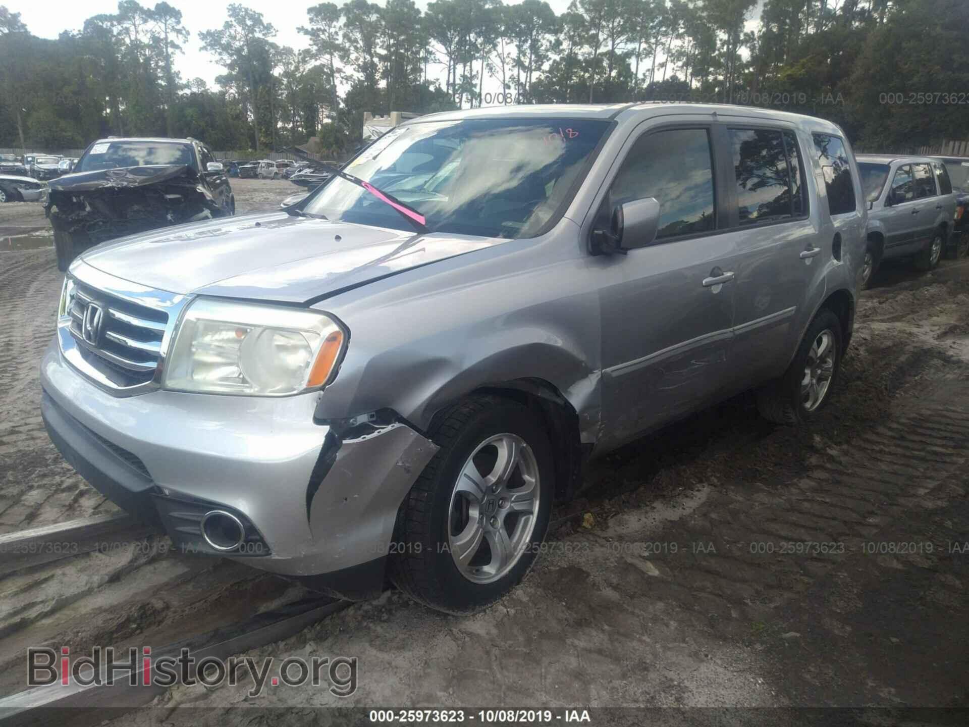 2013 HONDA PILOT - VIN: 5FNYF3H56DB011692 - Фото 2
