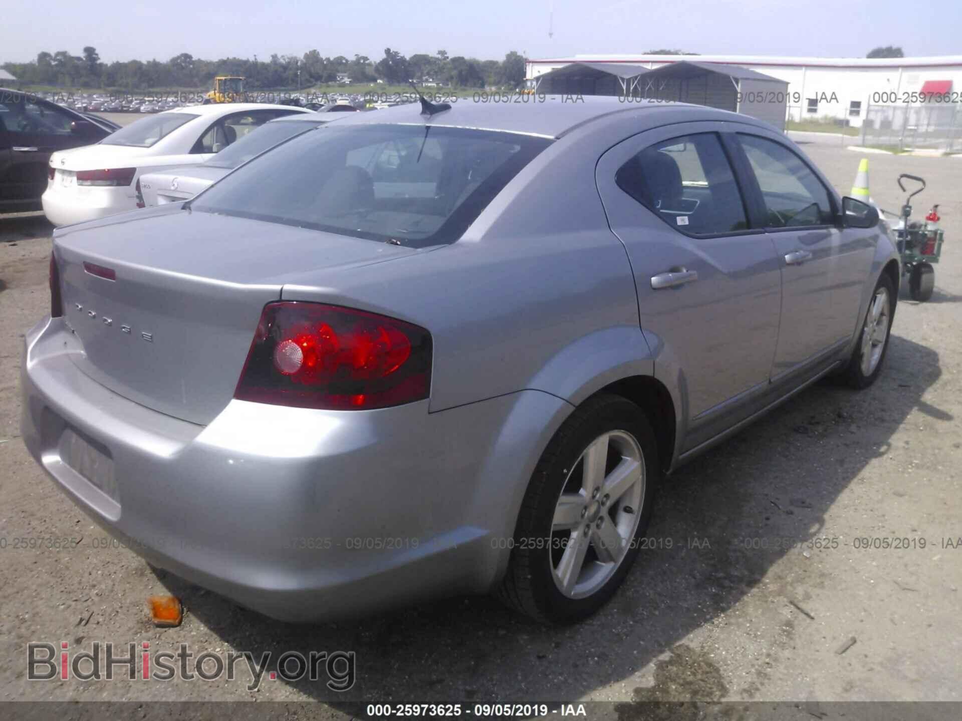 2013 DODGE AVENGER - VIN: 1C3CDZAB8DN643277 - Фото 4