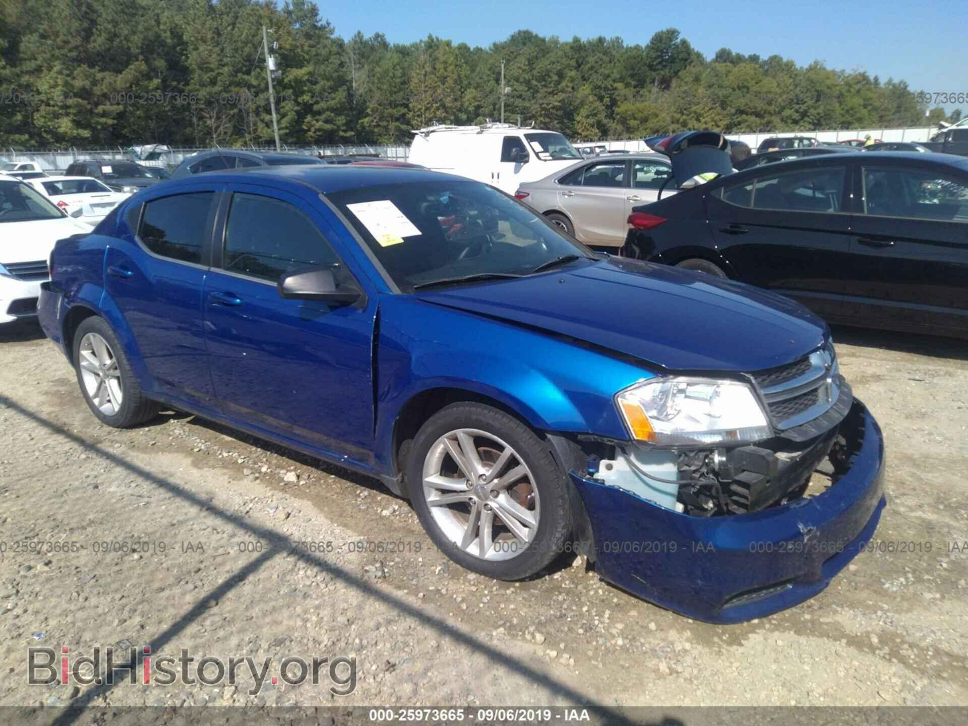 Photo 1C3CDZAB5DN725385 - DODGE AVENGER 2013