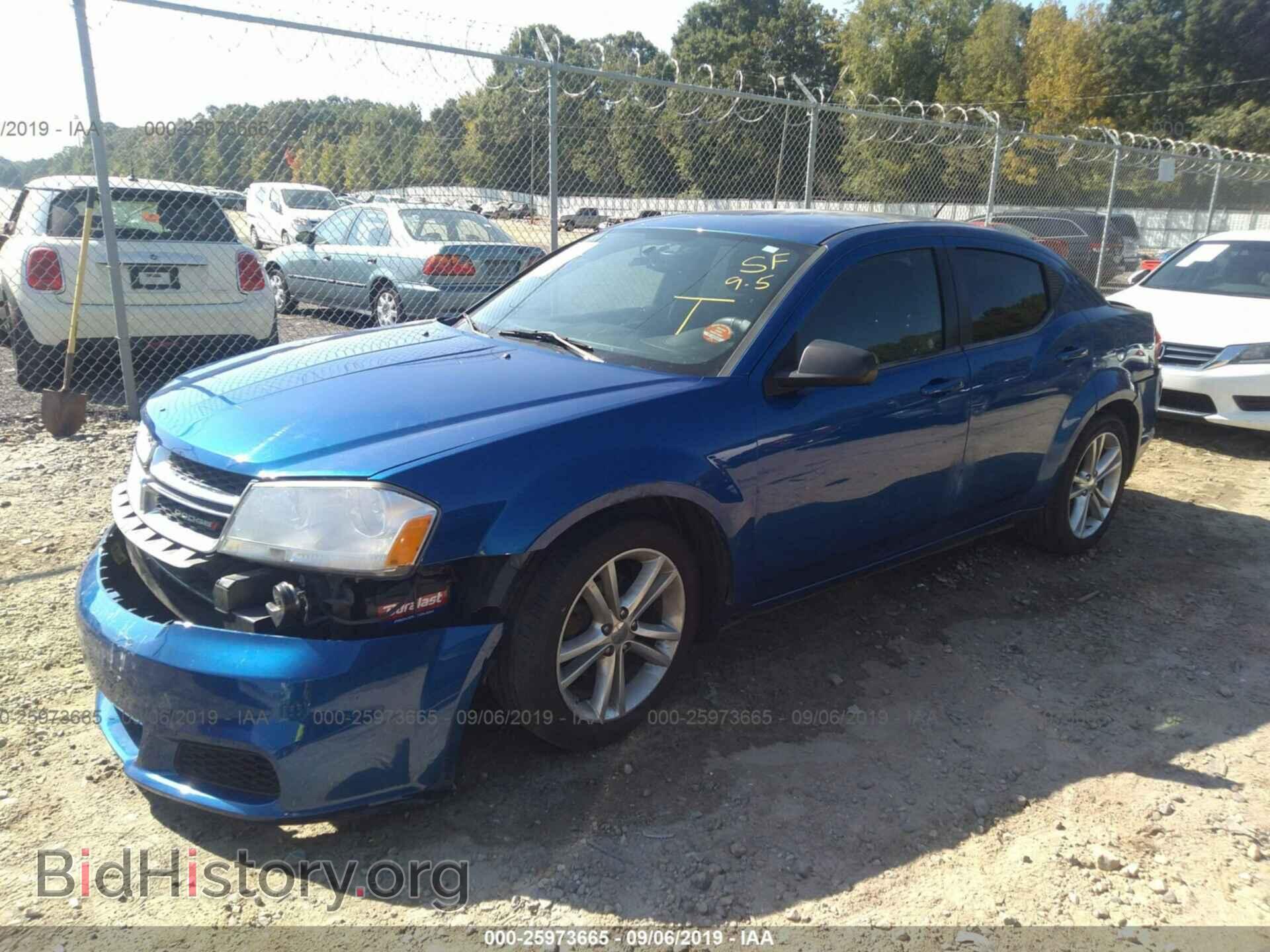 2013 DODGE AVENGER - VIN: 1C3CDZAB5DN725385 - Photo 2