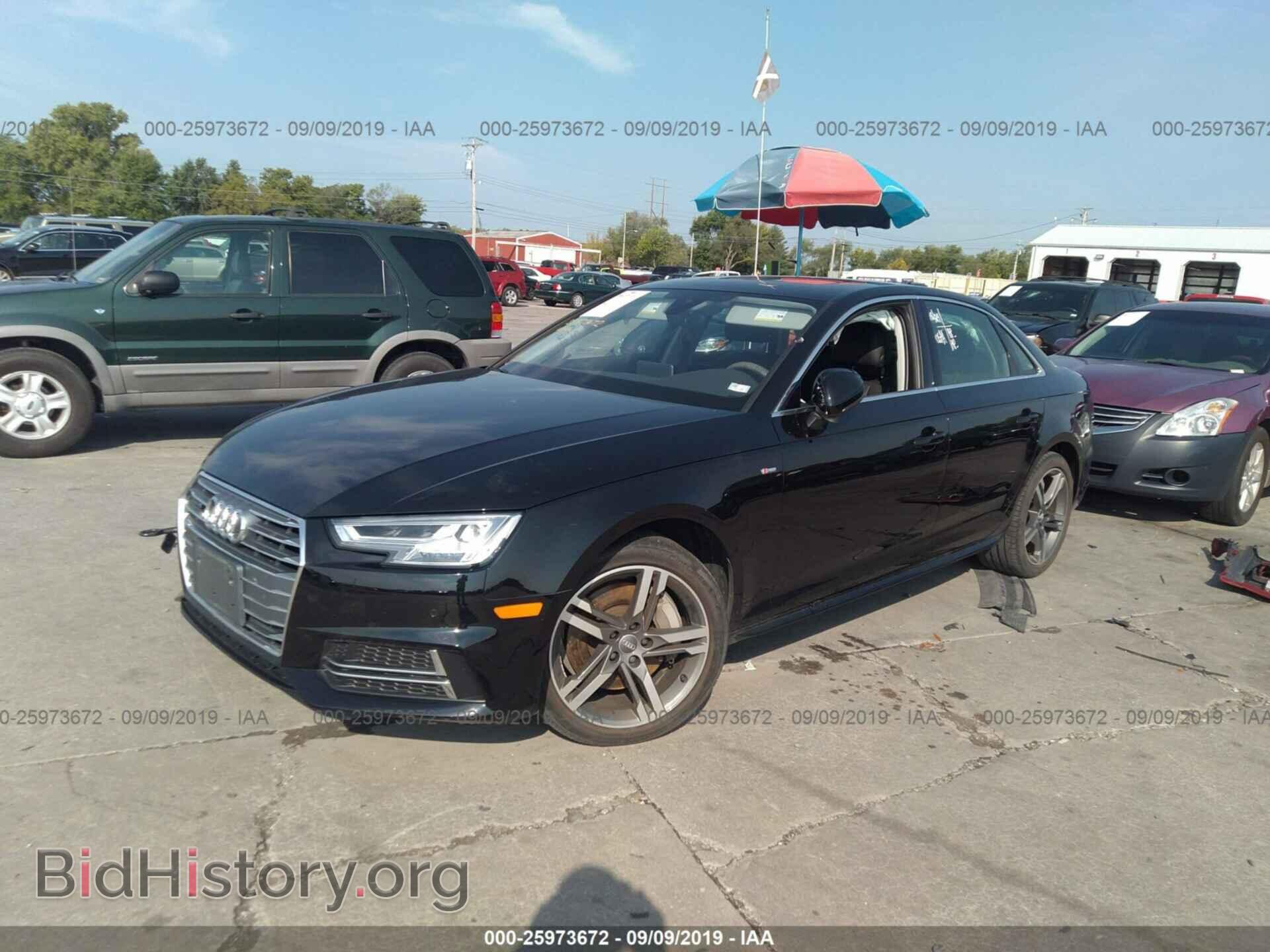 2017 AUDI A4 - VIN: WAUENAF40HN054966 - Фото 2