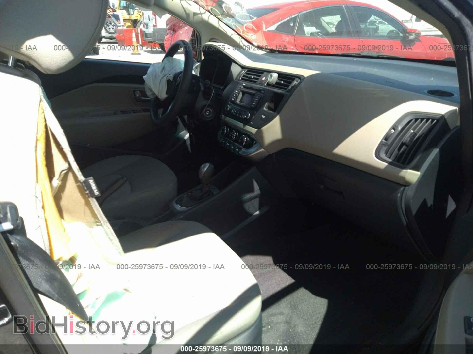 2015 KIA RIO - VIN: KNADM4A37F6505087 - Фото 5
