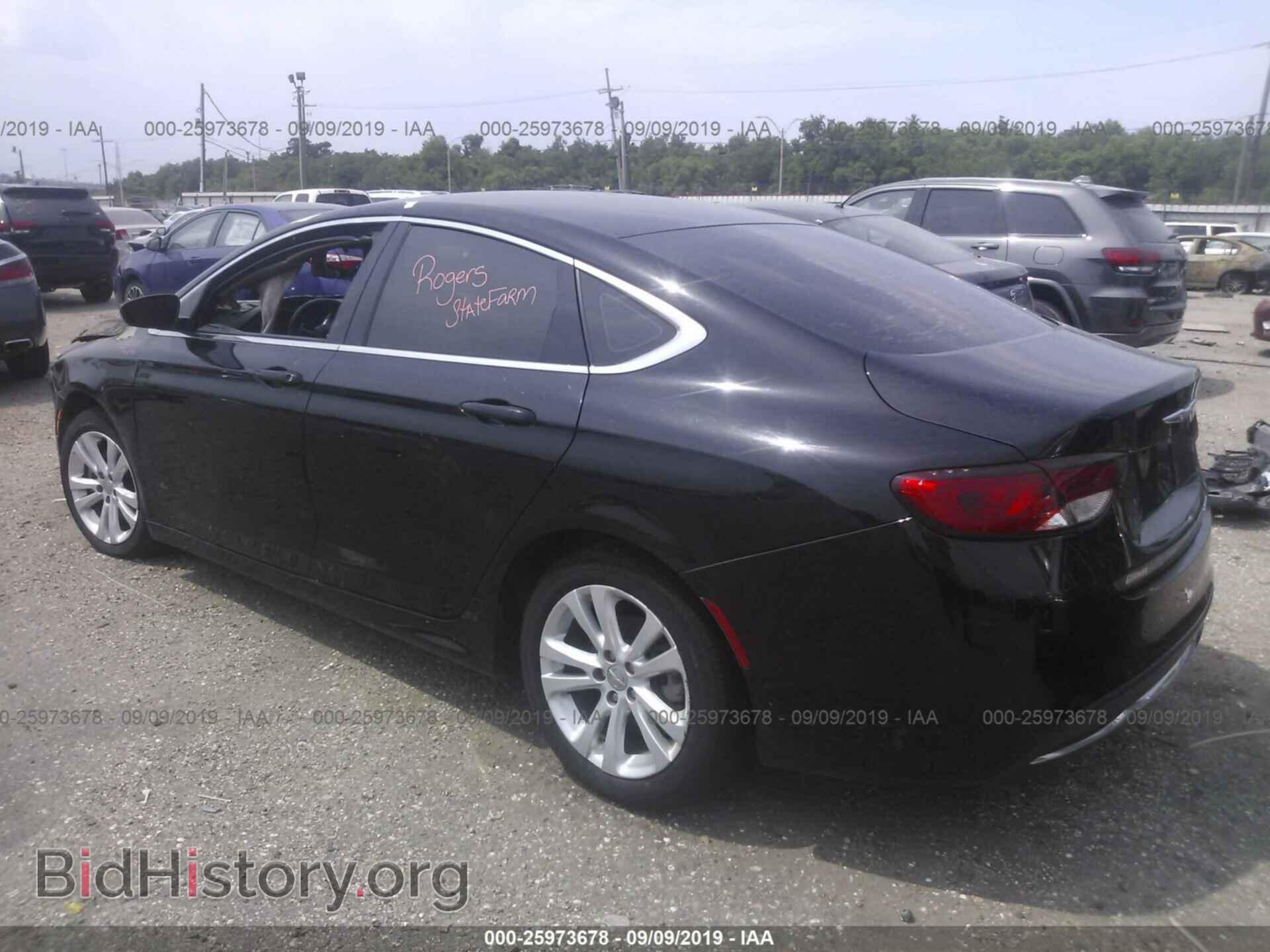 2016 CHRYSLER 200 - VIN: 1C3CCCAB5GN108167 - Фото 3