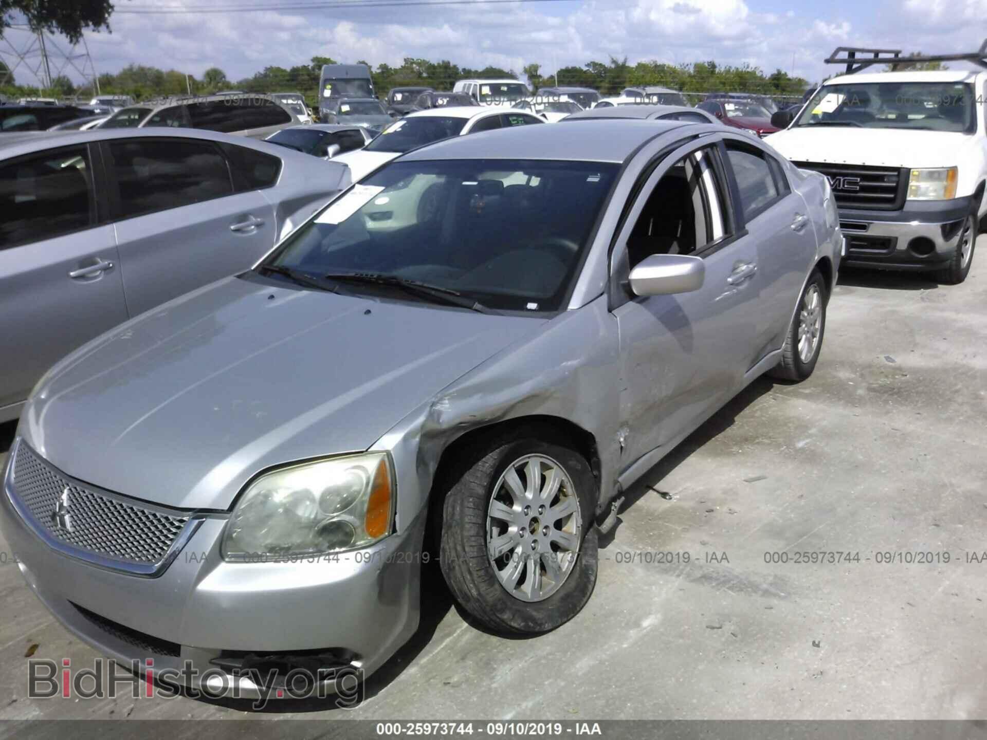 2012 MITSUBISHI GALANT - VIN: 4A32B2FF2CE020457 - Фото 2