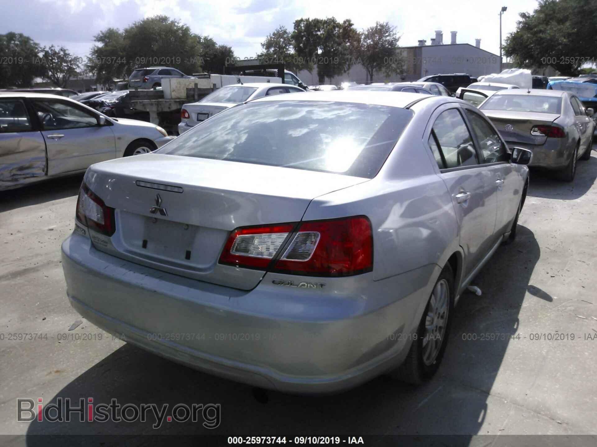 2012 MITSUBISHI GALANT - VIN: 4A32B2FF2CE020457 - Фото 4