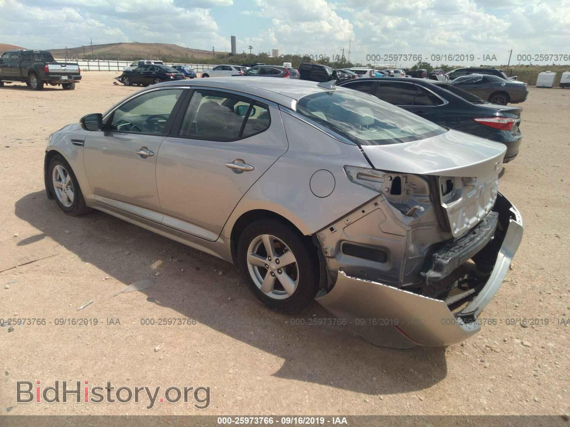 2015 KIA OPTIMA - VIN: 5XXGM4A79FG441770 - Photo 3