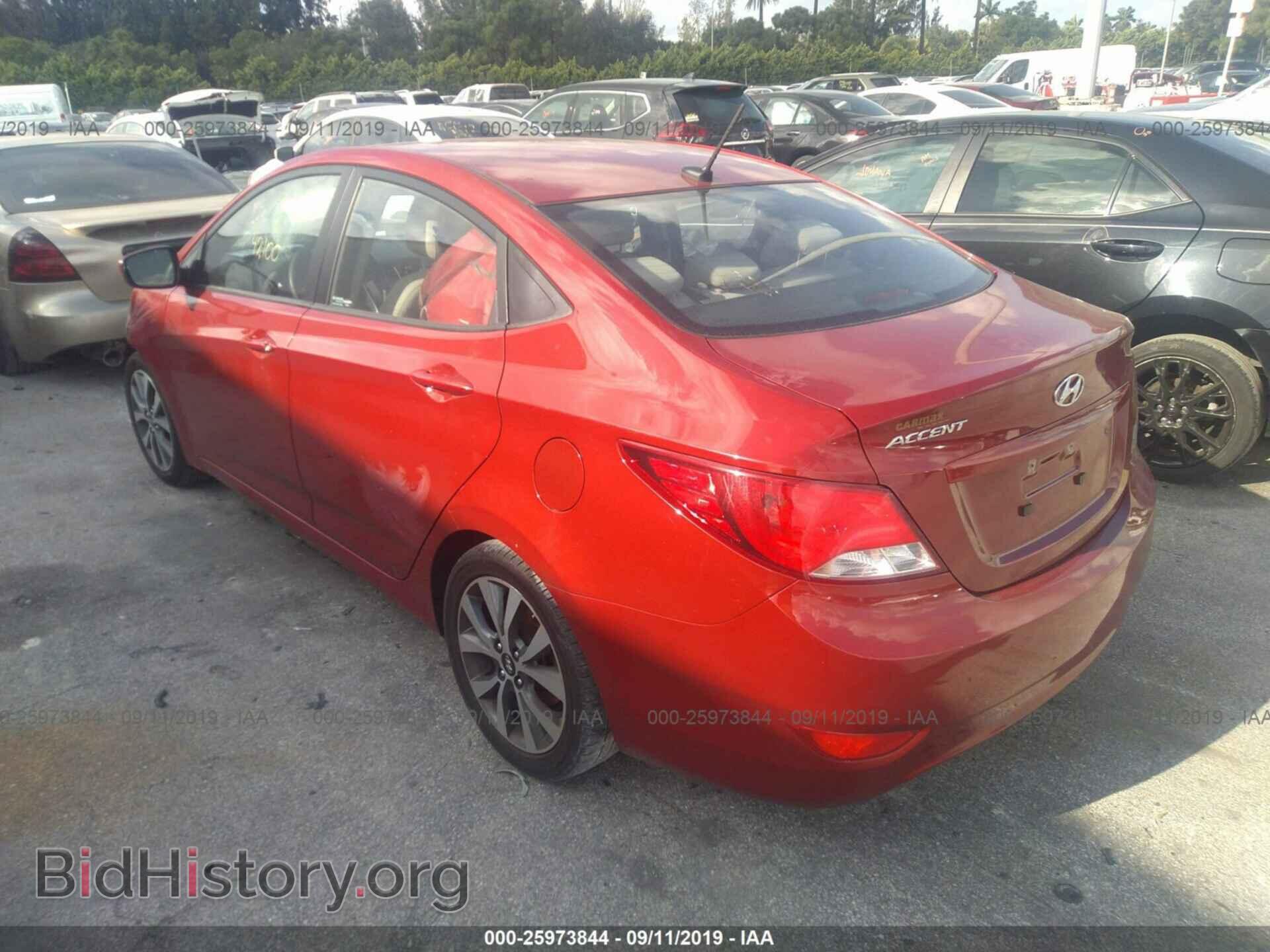 2017 HYUNDAI ACCENT - VIN: KMHCT4AEXHU373830 - Фото 3