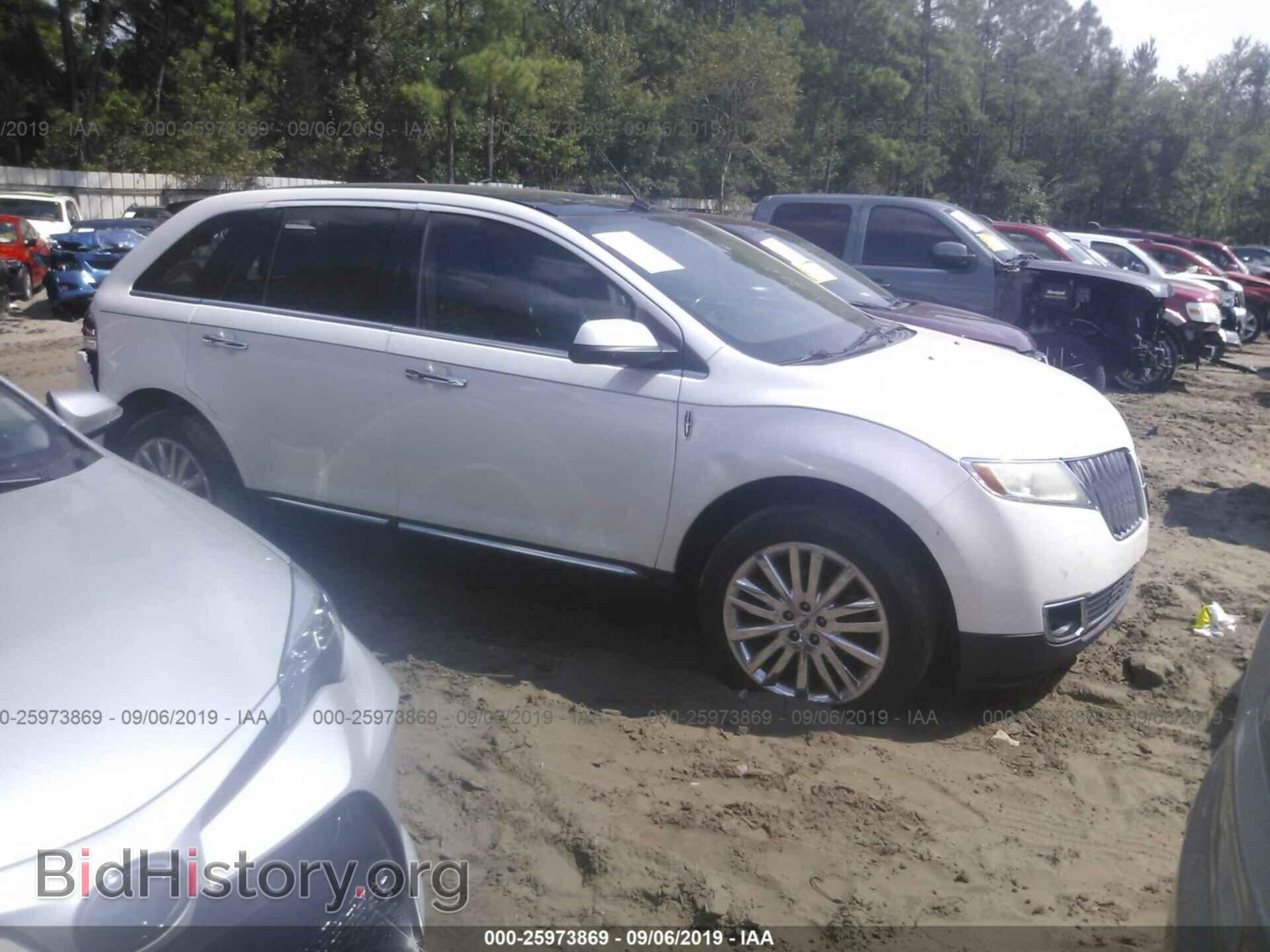 Фотография 2LMDJ6JK2BBJ18828 - LINCOLN MKX 2011