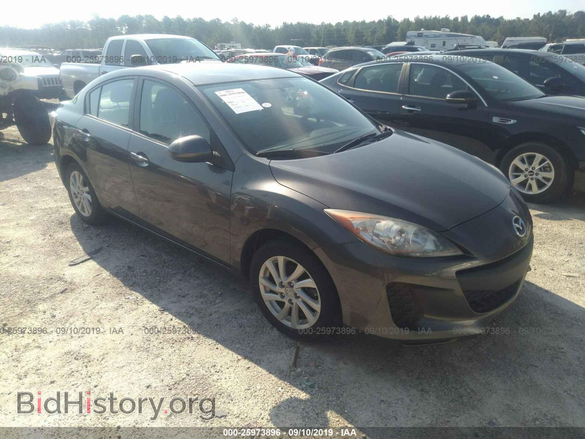 Фотография JM1BL1VF7C1516518 - MAZDA 3 2012