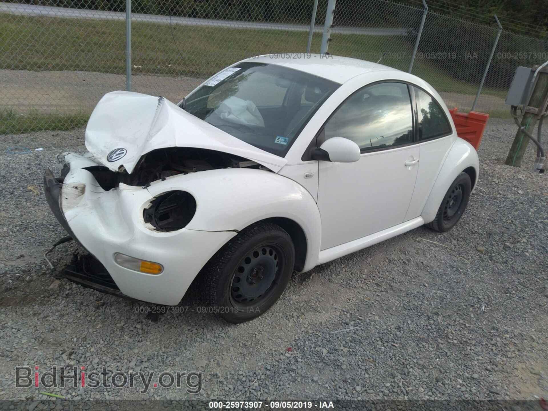 2001 VOLKSWAGEN NEW BEETLE - VIN: 3VWCS21C01M433650 - Фото 2